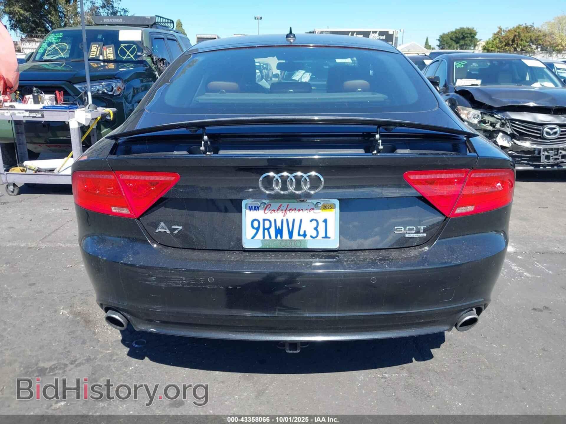 2013 AUDI A7 - VIN: WAUYGAFC0DN111045 - Фото 16