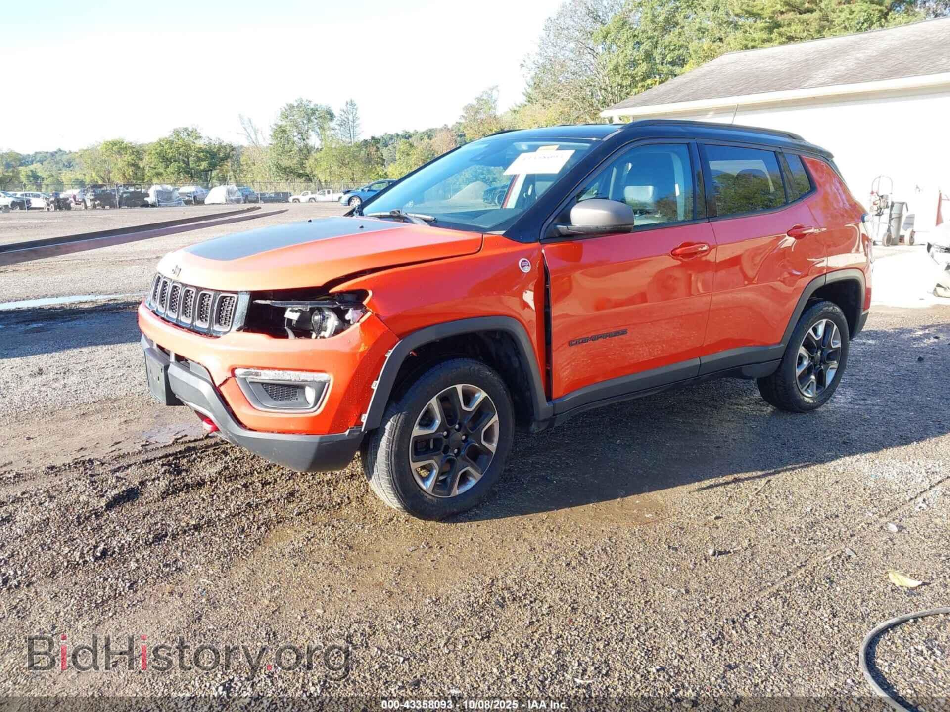 2018 JEEP COMPASS - VIN: 3C4NJDDB3JT356310 - Фото 2