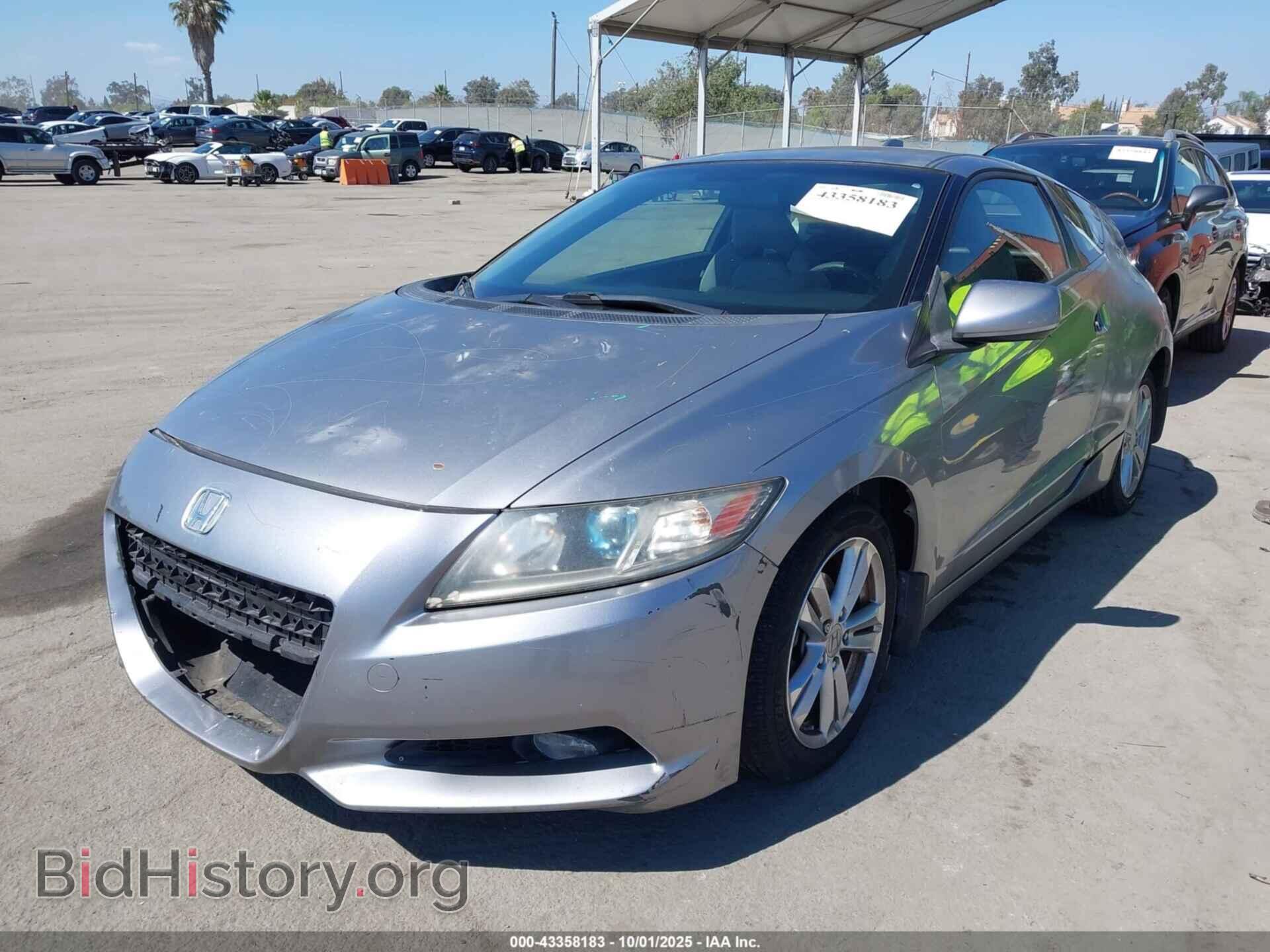 2012 HONDA CR-Z - VIN: JHMZF1D67CS000451 - Фото 2