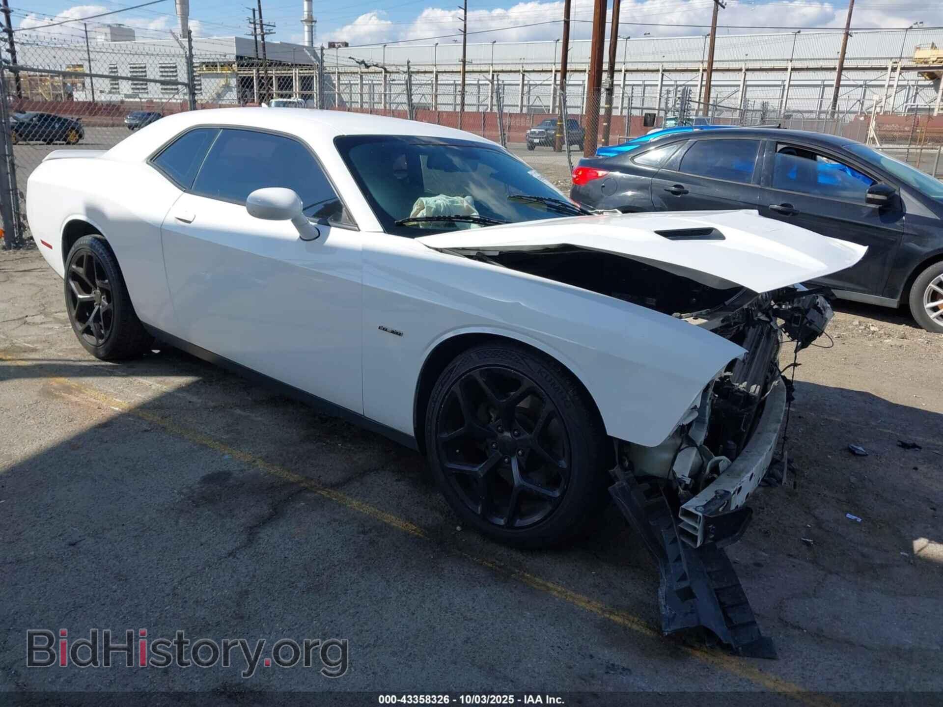 Фотография 2C3CDZBT6GH311763 - DODGE CHALLENGER 2016