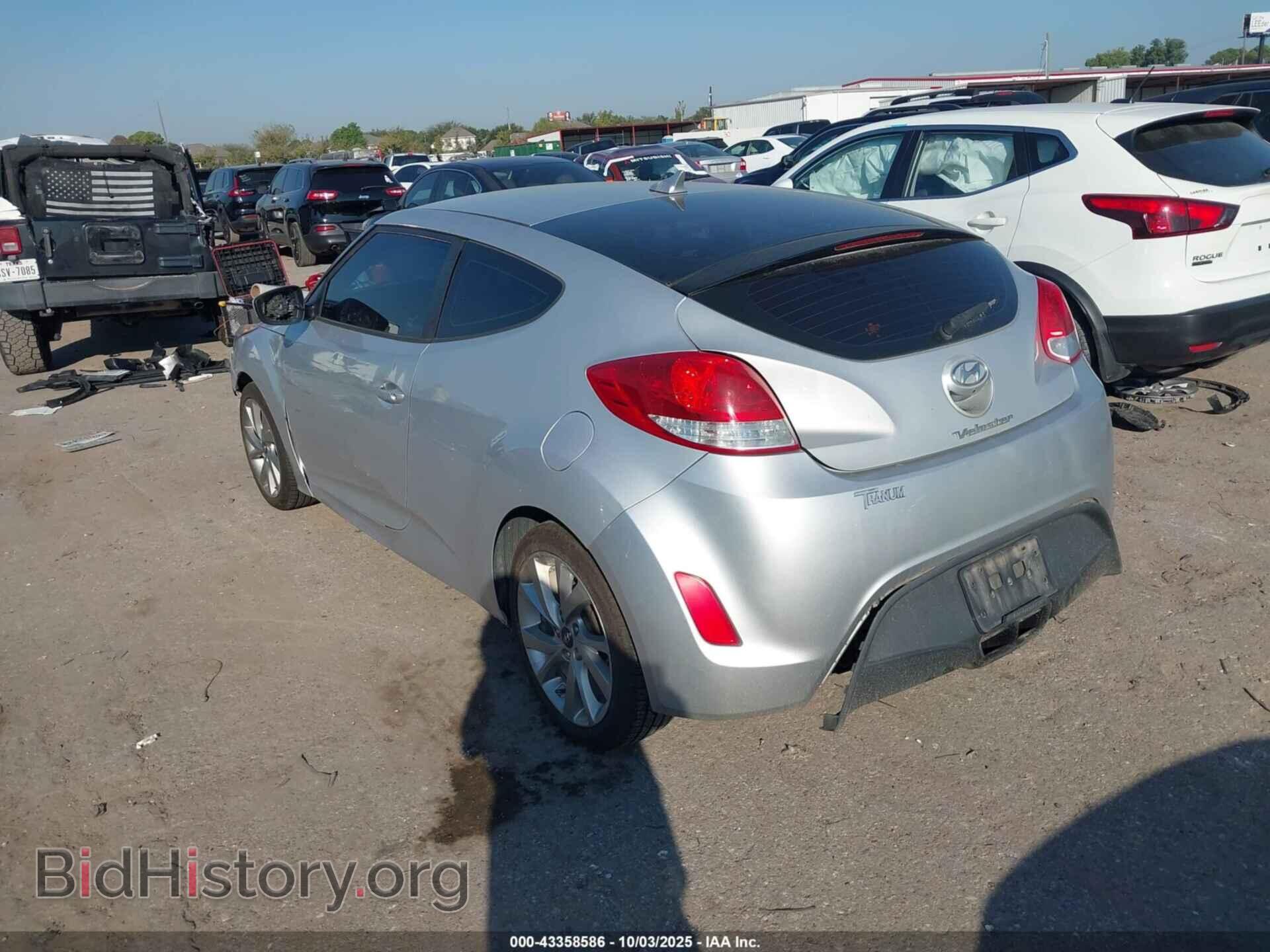 2017 HYUNDAI VELOSTER - VIN: KMHTC6AD7HU305732 - Фото 3