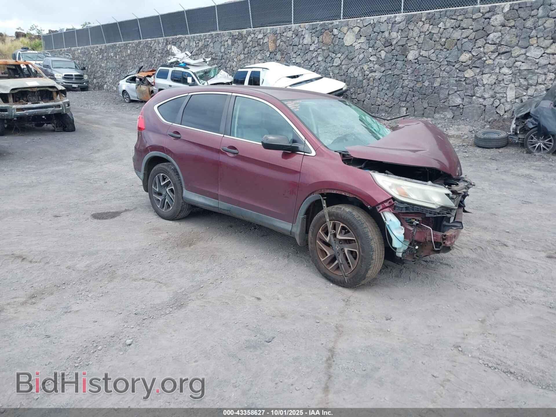 Фотография 2HKRM4H48GH660312 - HONDA CR-V 2016
