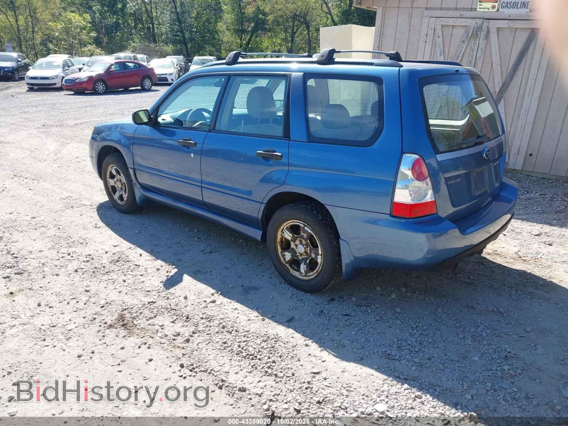 2007 SUBARU FORESTER - VIN: JF1SG63697H706232 - Фото 3