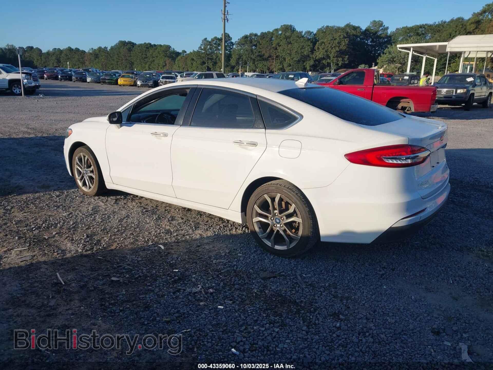 2019 FORD FUSION - VIN: 3FA6P0CD2KR140516 - Фото 3