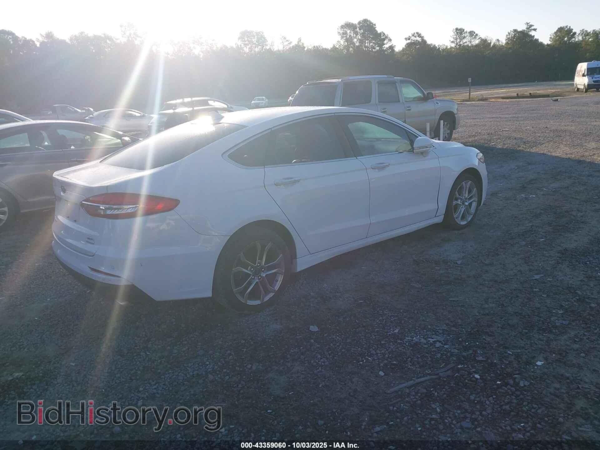 2019 FORD FUSION - VIN: 3FA6P0CD2KR140516 - Фото 4