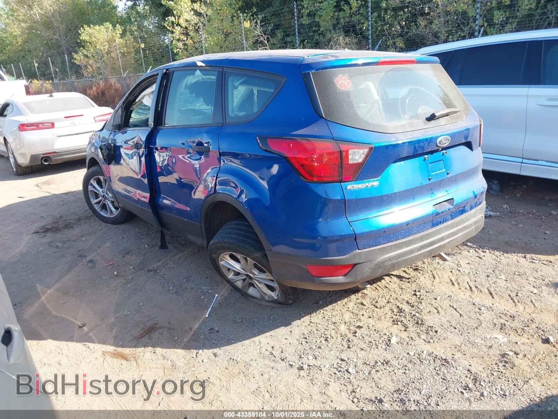 2019 FORD ESCAPE - VIN: 1FMCU0F74KUA79248 - Фото 3