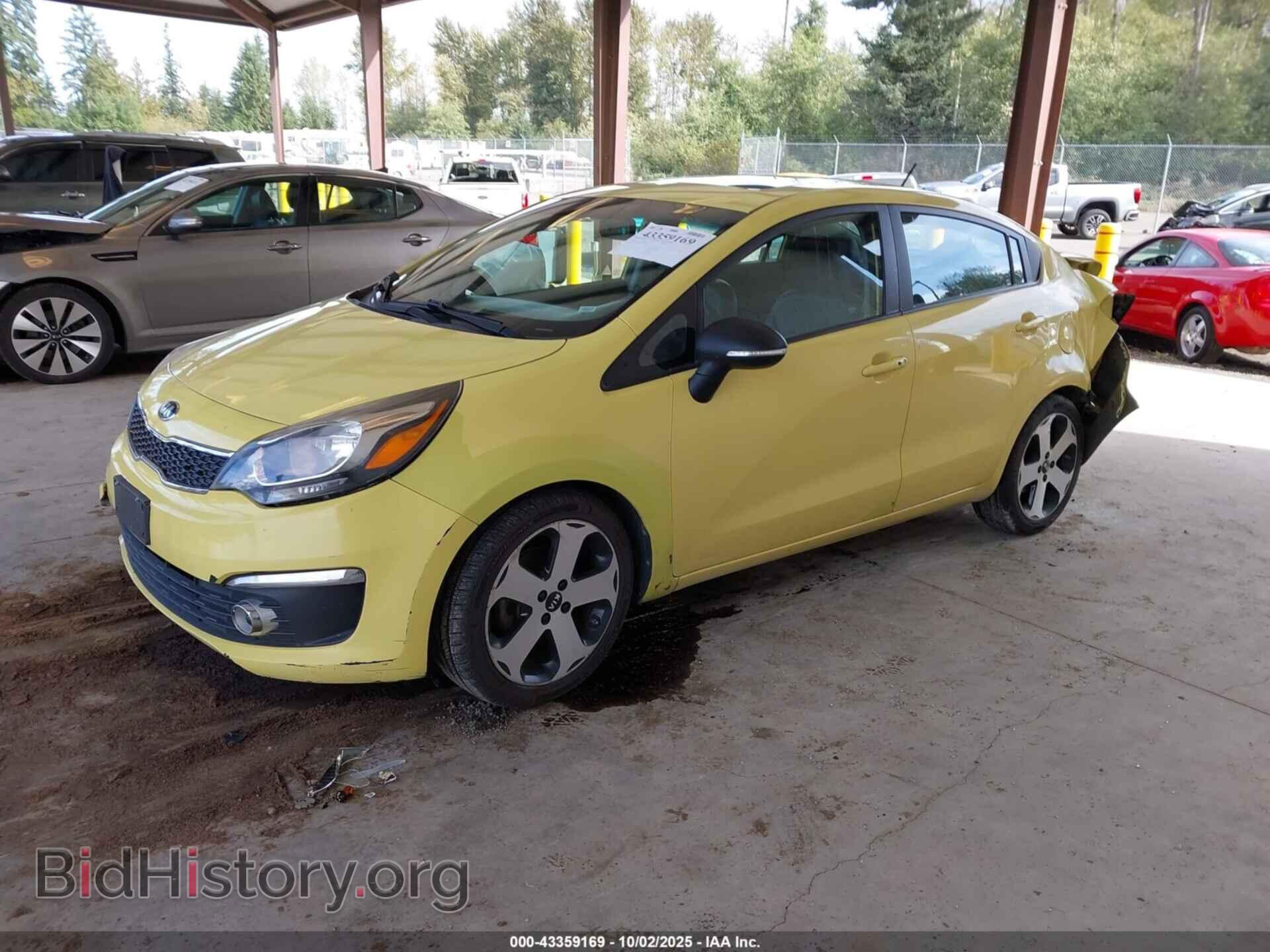 2016 KIA RIO - VIN: KNADN4A30G6575268 - Фото 2