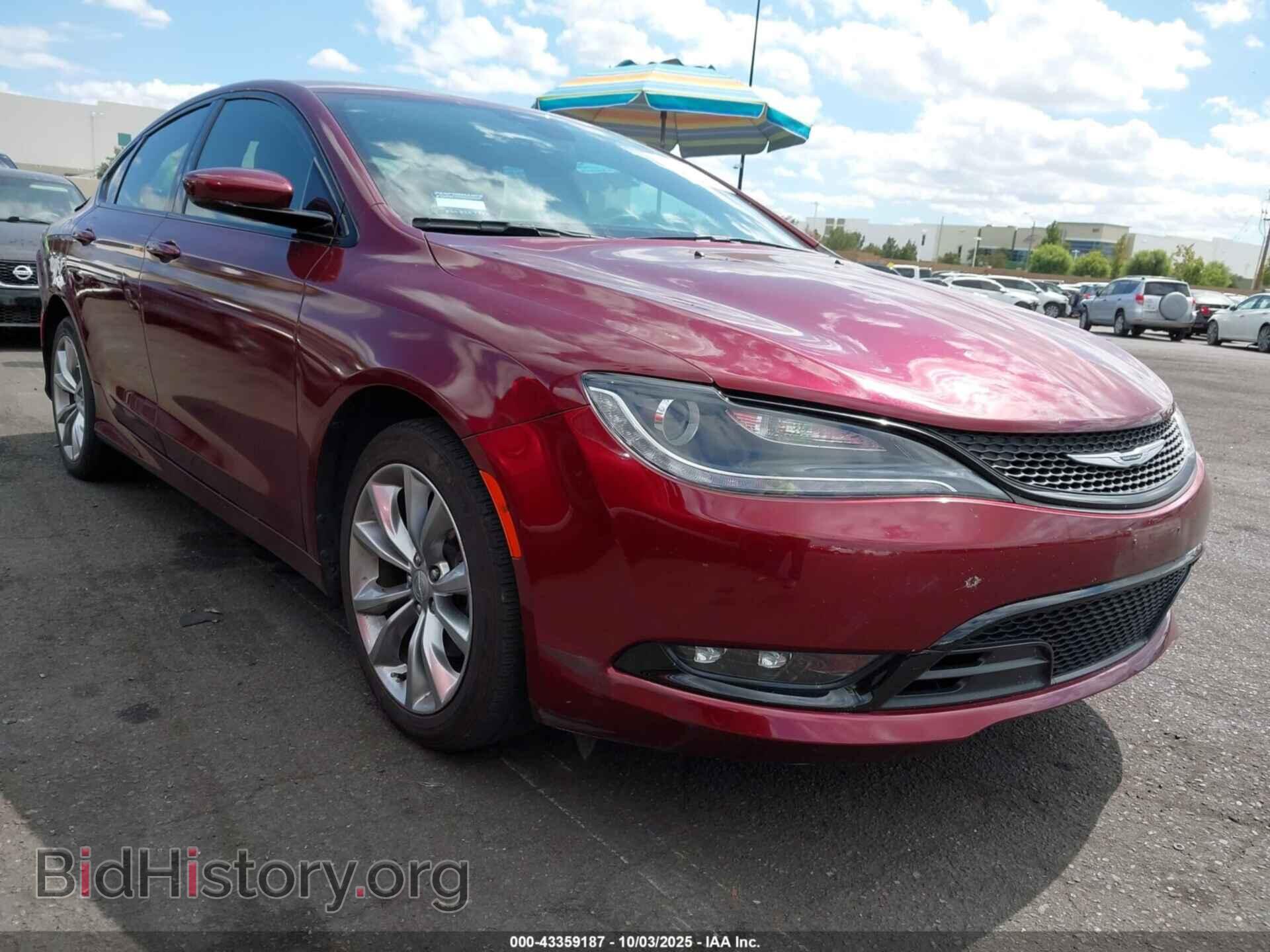 Фотография 1C3CCCBB7FN568086 - CHRYSLER 200 2015