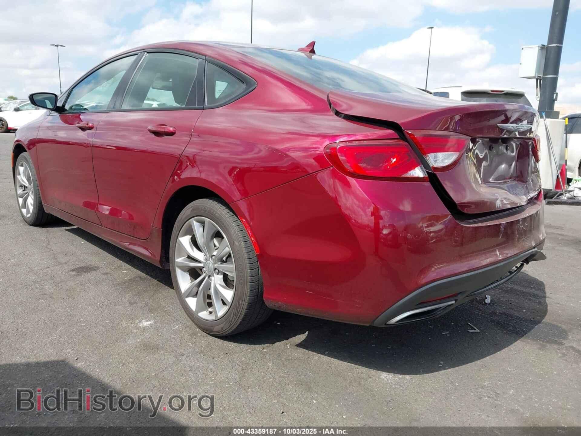 2015 CHRYSLER 200 - VIN: 1C3CCCBB7FN568086 - Фото 3