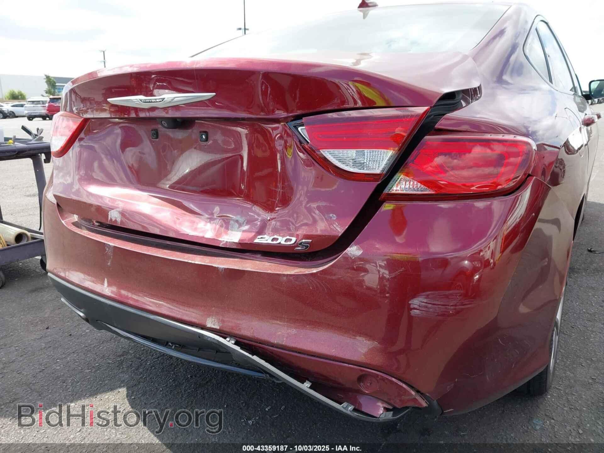 2015 CHRYSLER 200 - VIN: 1C3CCCBB7FN568086 - Фото 6