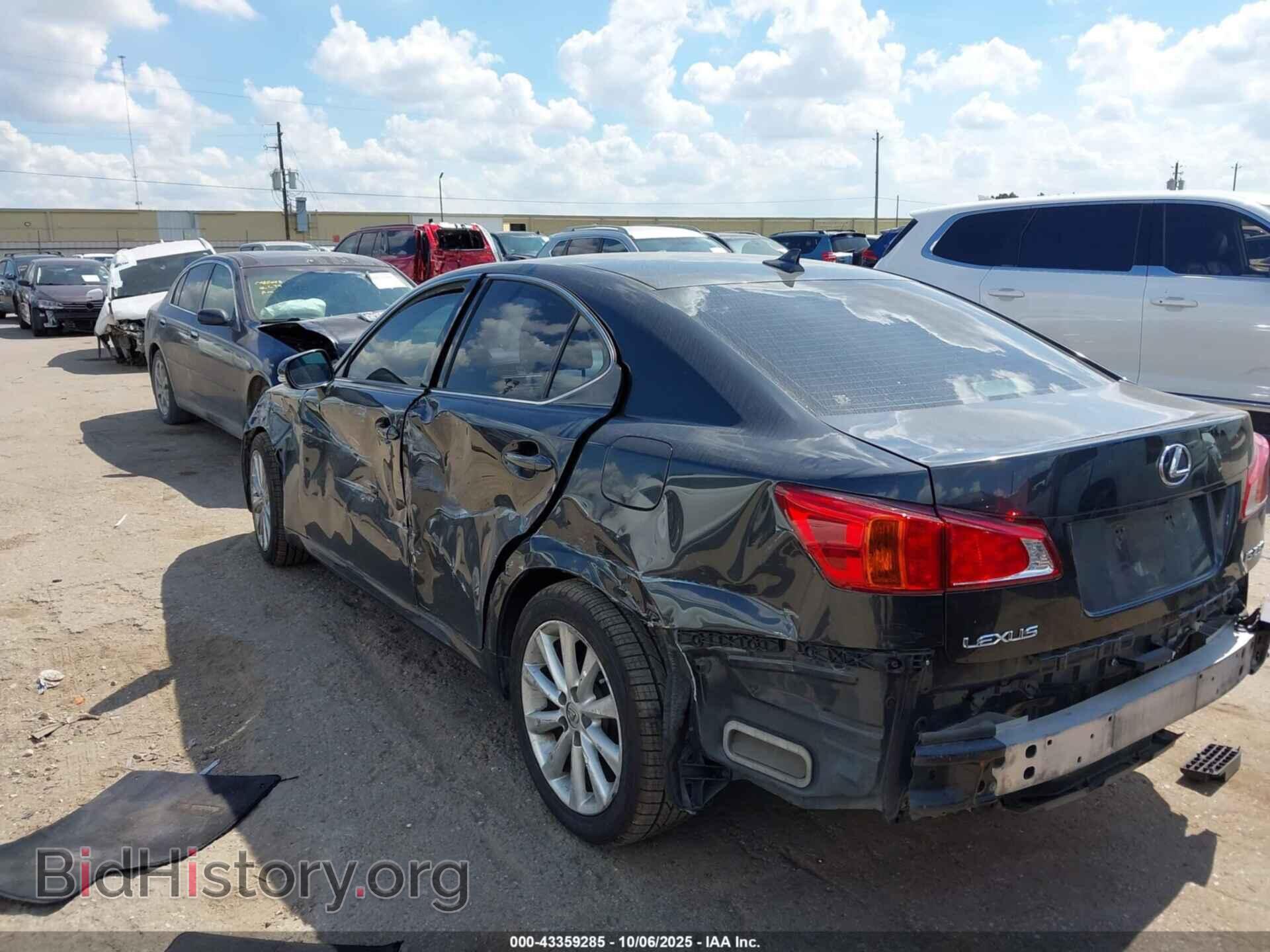 2010 LEXUS IS 250 - VIN: JTHBF5C21A5127263 - Фото 3
