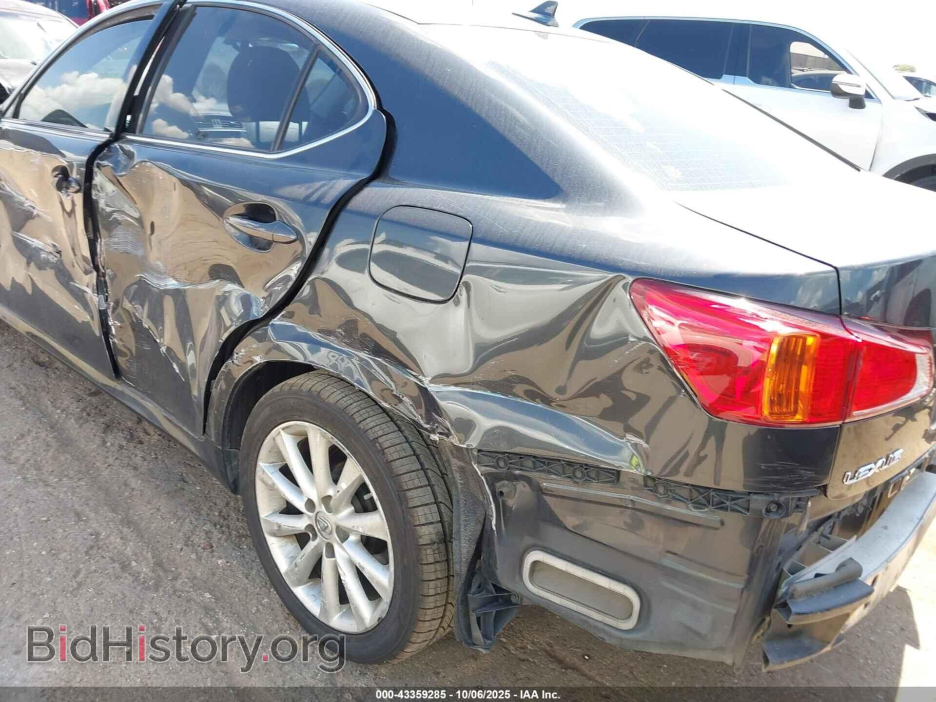 2010 LEXUS IS 250 - VIN: JTHBF5C21A5127263 - Фото 6