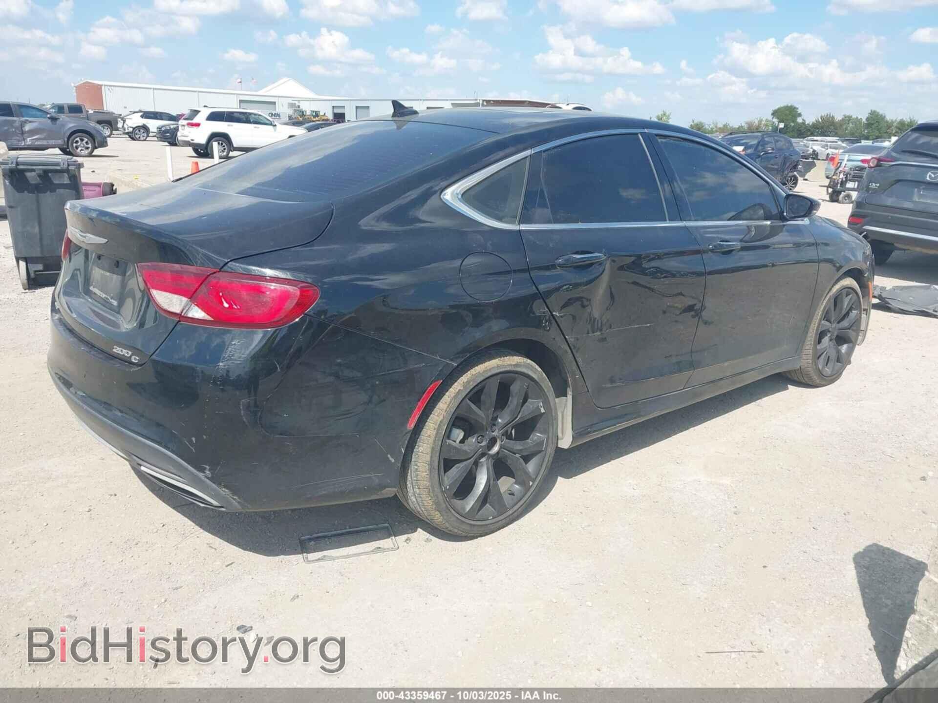 2015 CHRYSLER 200 - VIN: 1C3CCCEG4FN540561 - Фото 4