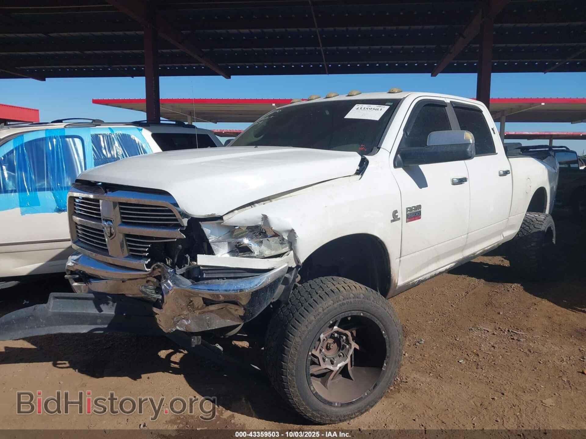2010 DODGE RAM 2500 - VIN: 3D7UT2CL0AG146749 - Фото 2