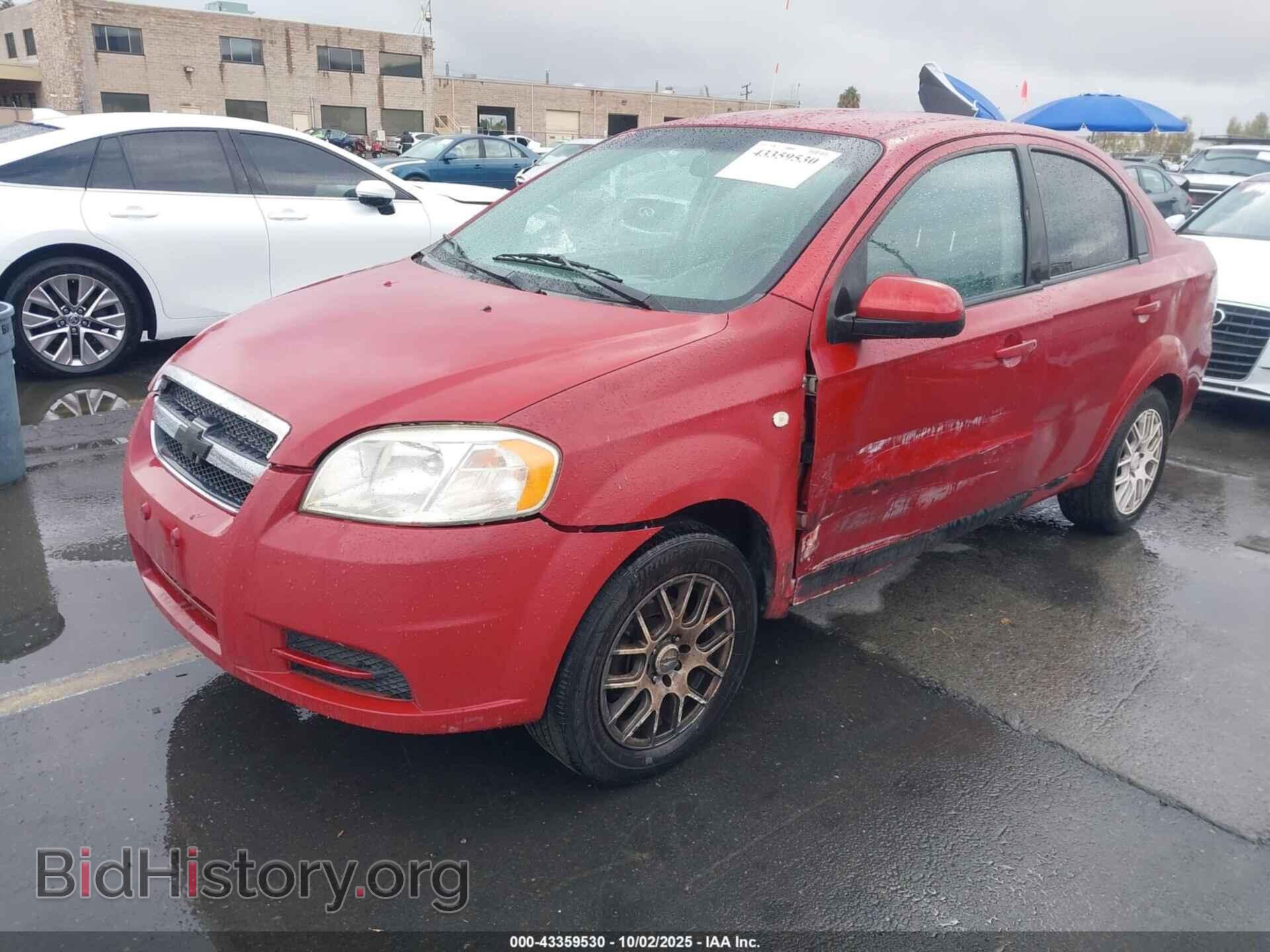 2008 CHEVROLET AVEO - VIN: KL1TD56678B098770 - Фото 2