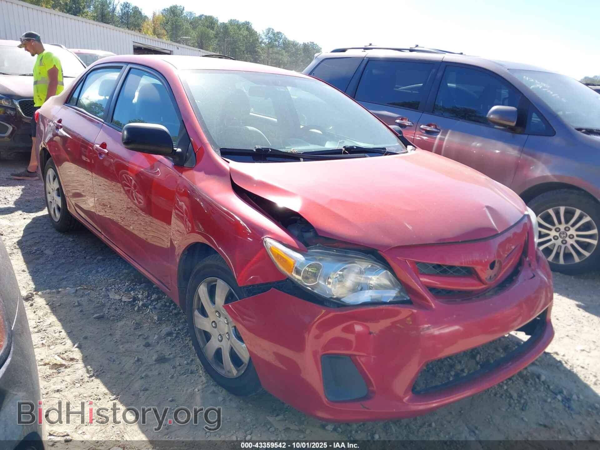 Photo 2T1BU4EE4CC850863 - TOYOTA COROLLA 2012