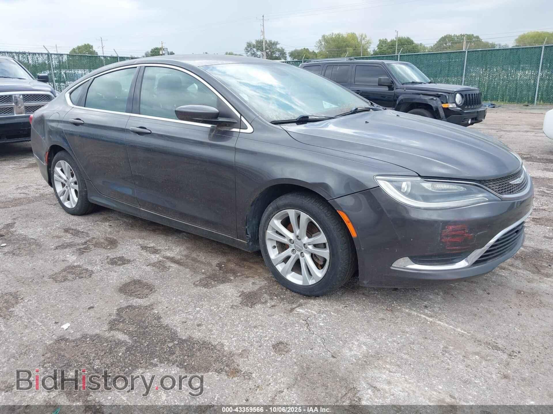 Фотография 1C3CCCAB6FN611480 - CHRYSLER 200 2015