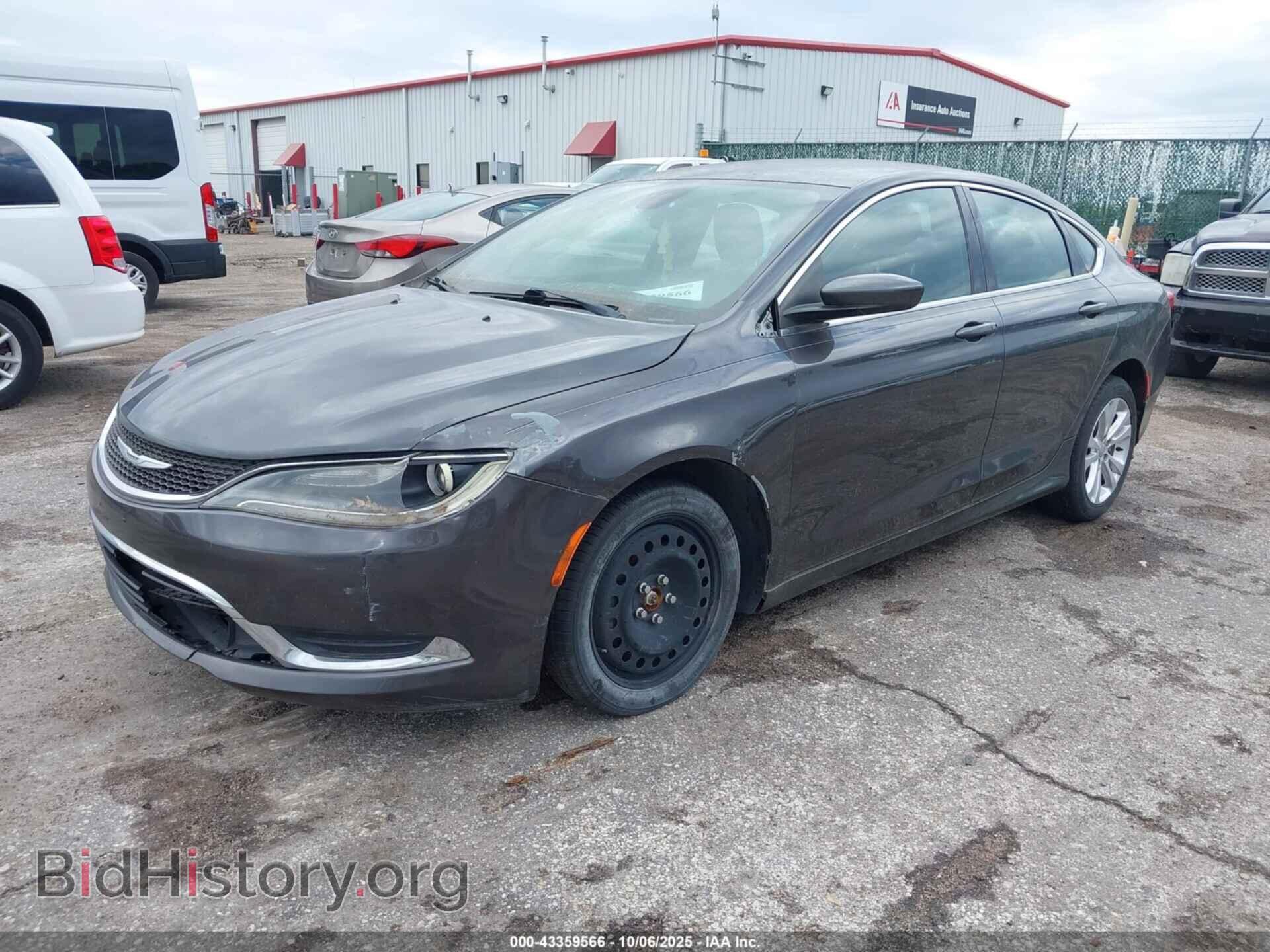 2015 CHRYSLER 200 - VIN: 1C3CCCAB6FN611480 - Фото 2