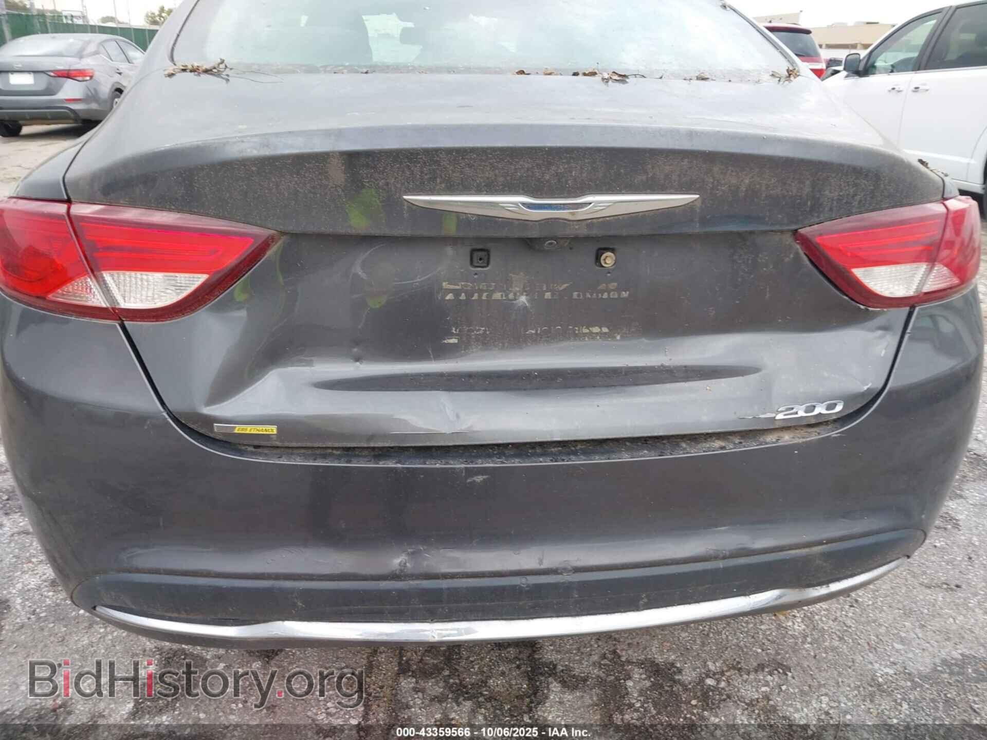 2015 CHRYSLER 200 - VIN: 1C3CCCAB6FN611480 - Фото 6
