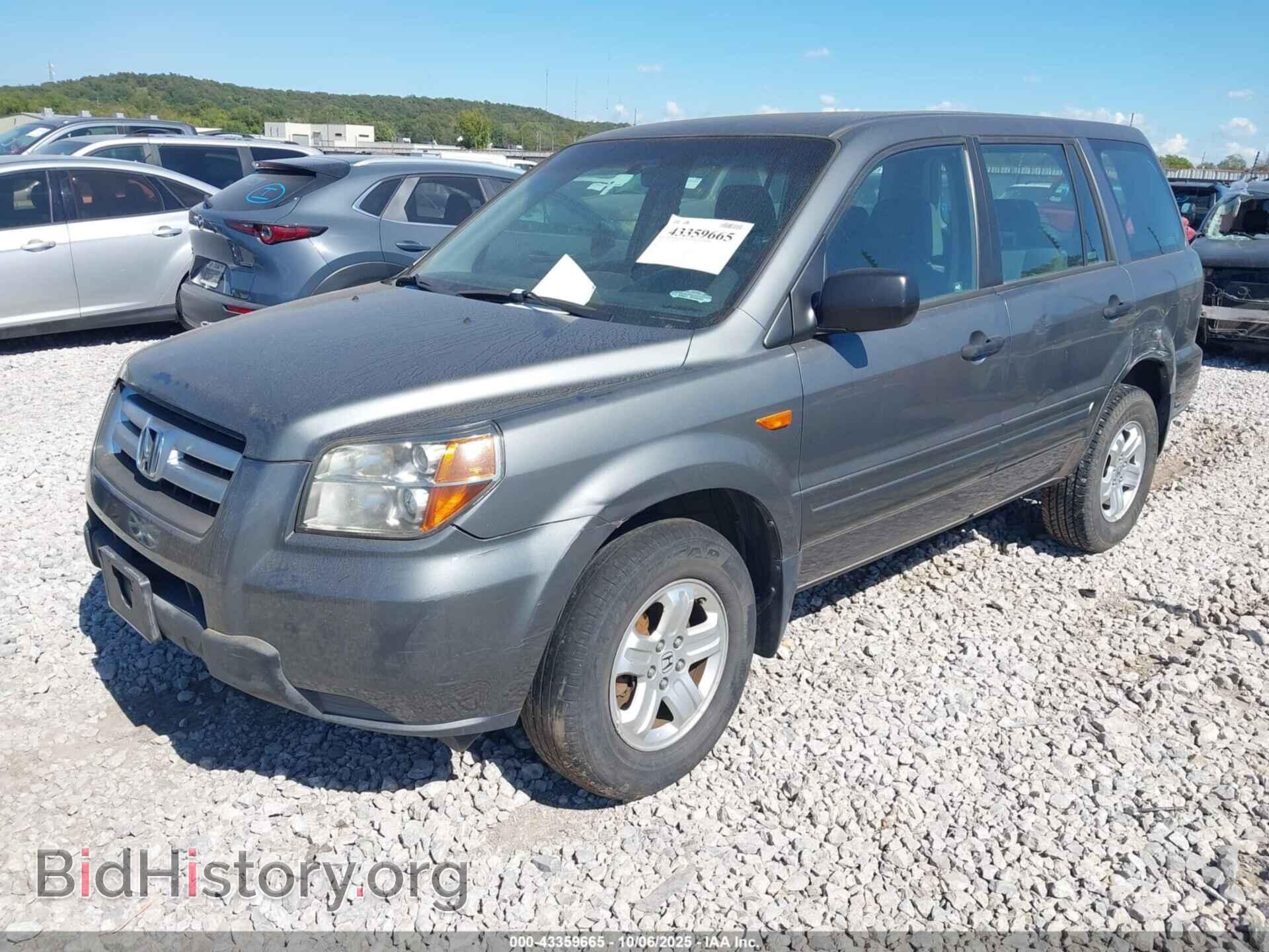 2007 HONDA PILOT - VIN: 5FNYF28127B017470 - Фото 2