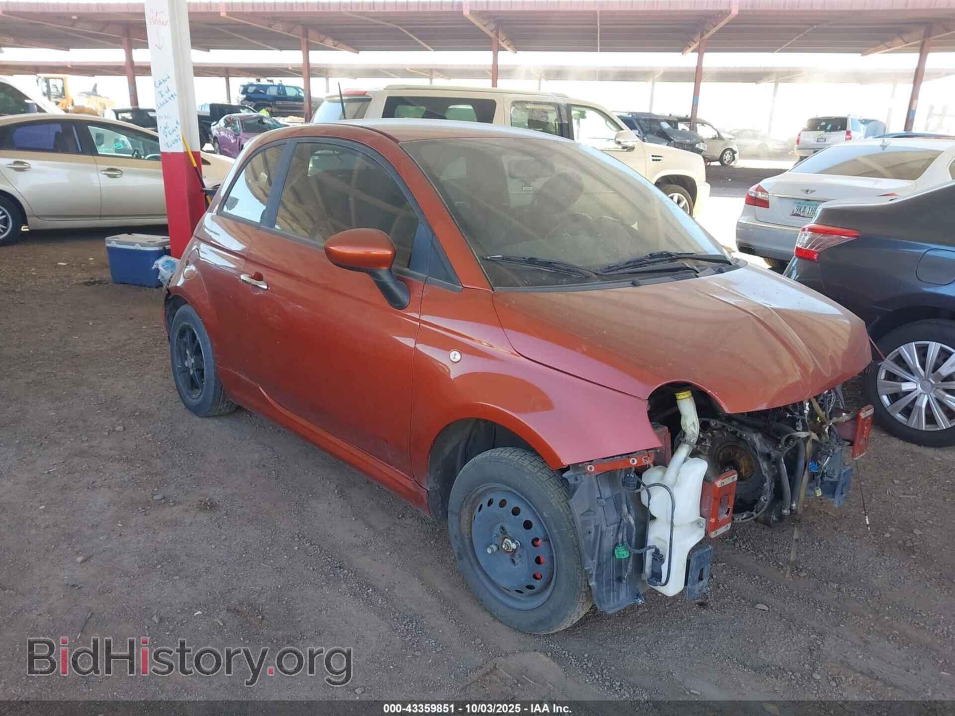Photo 3C3CFFBR7CT366351 - FIAT 500 2012