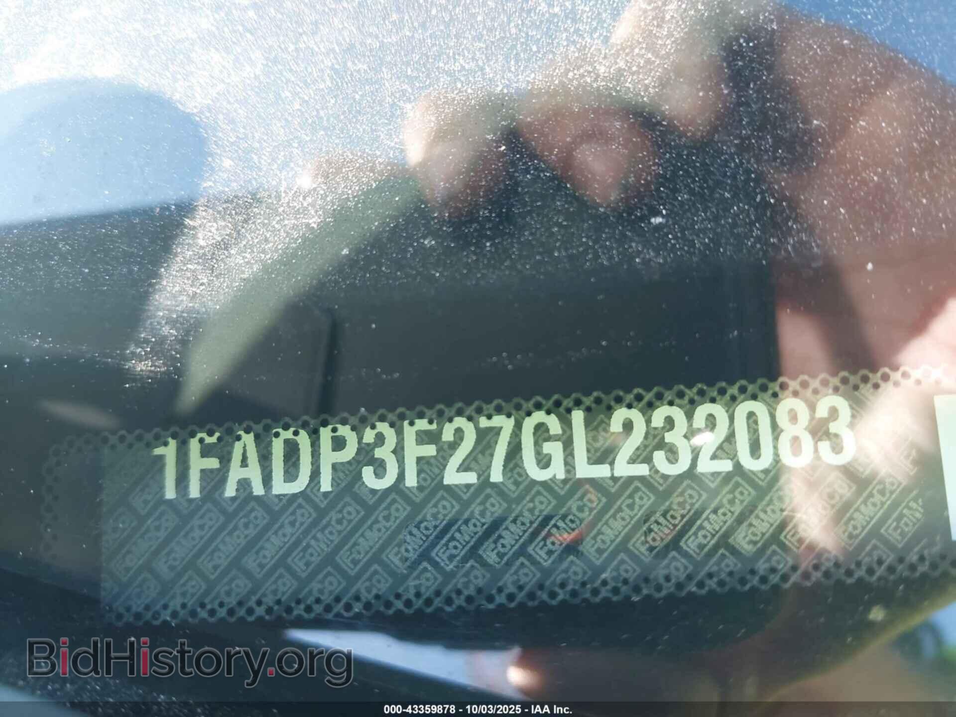 2016 FORD FOCUS - VIN: 1FADP3F27GL232083 - Фото 9
