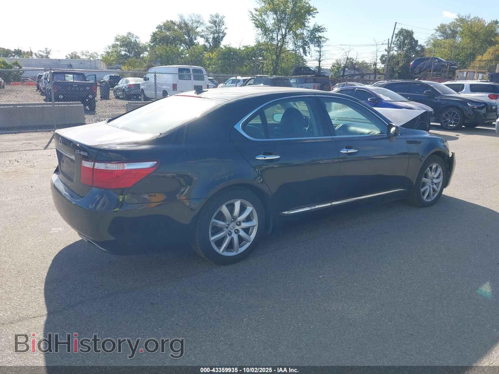 2007 LEXUS LS 460 - VIN: JTHBL46F475046641 - Photo 4