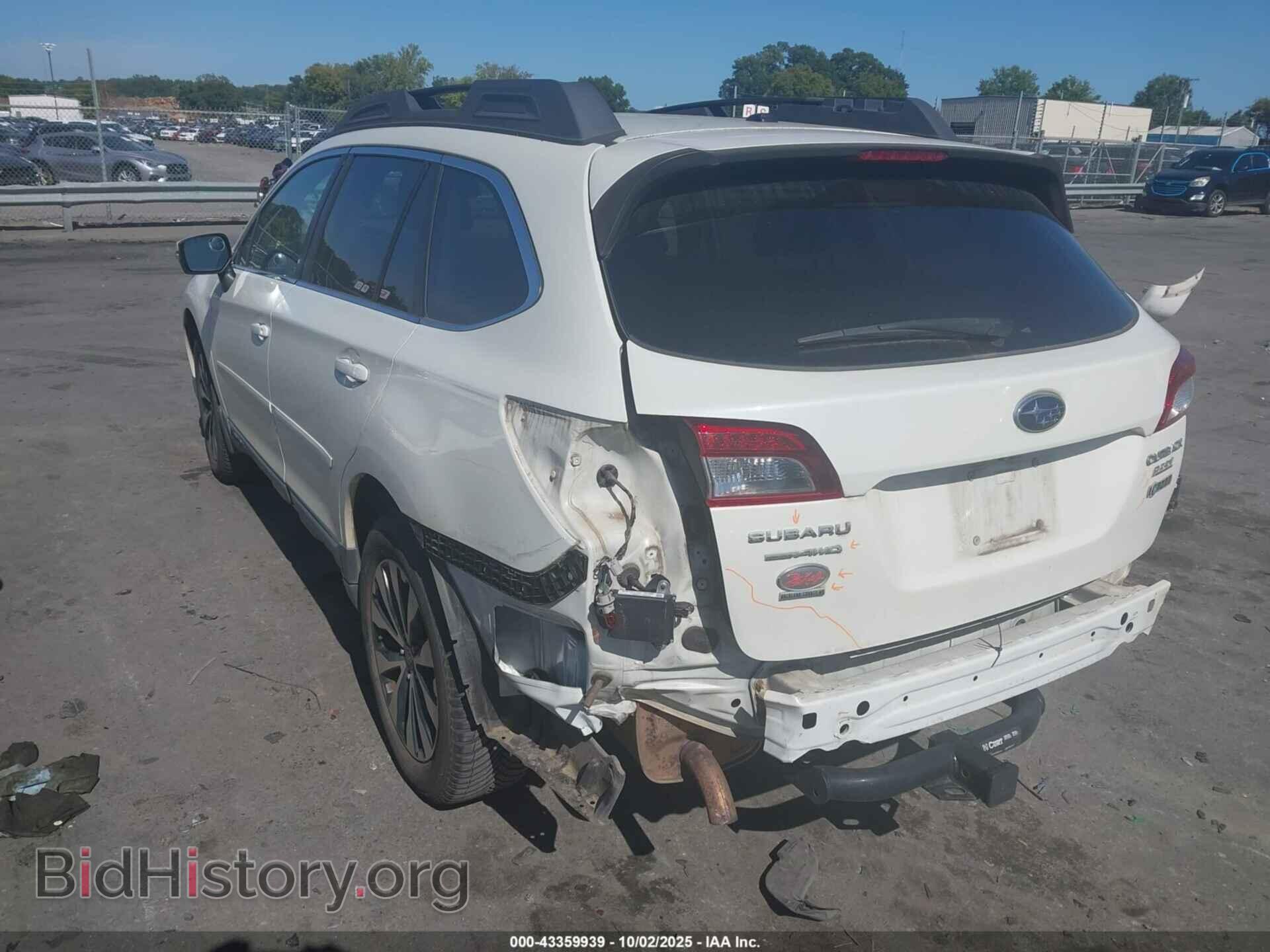 2015 SUBARU OUTBACK - VIN: 4S4BSALC9F3220366 - Фото 3