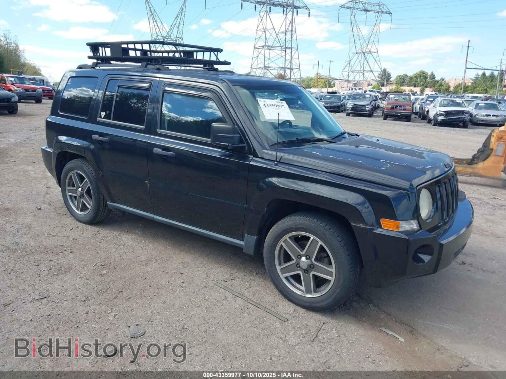 Photo LJ8FT28W58D741912 - JEEP PATRIOT 2008