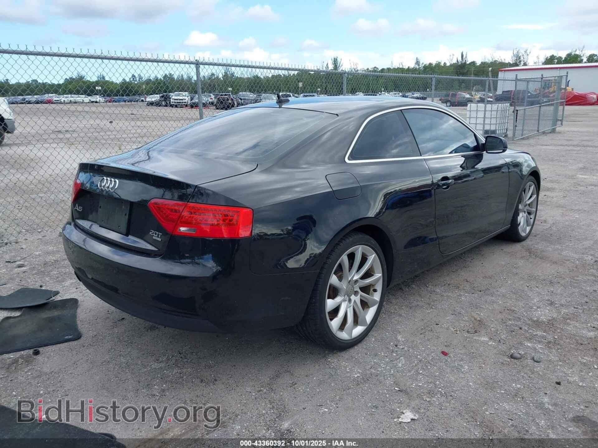 2014 AUDI A5 - VIN: WAULFAFR0EA002157 - Photo 4