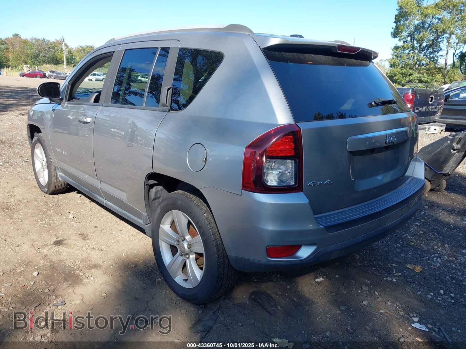 2016 JEEP COMPASS - VIN: 1C4NJDEB4GD637335 - Фото 3