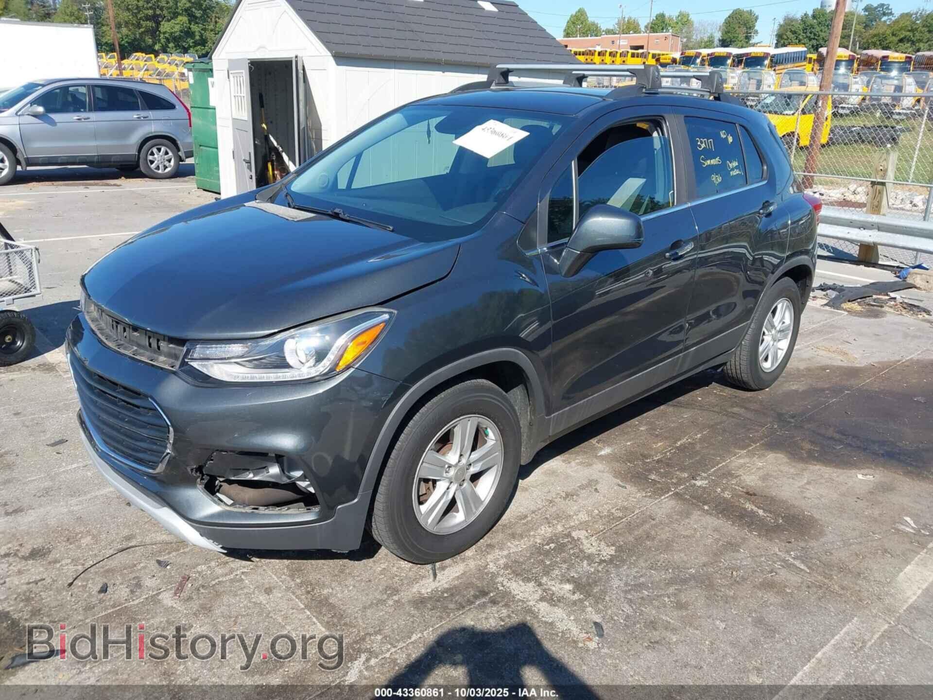 2019 CHEVROLET TRAX - VIN: 3GNCJLSB3KL224662 - Фото 2
