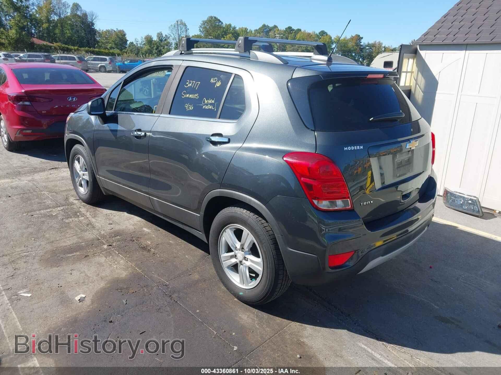 2019 CHEVROLET TRAX - VIN: 3GNCJLSB3KL224662 - Фото 3