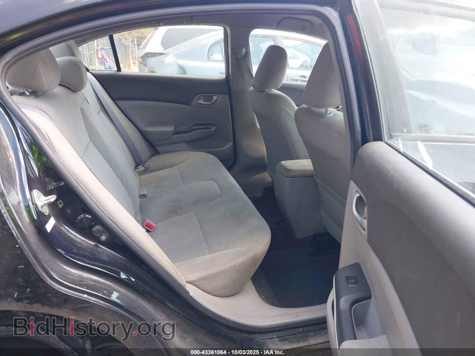 2012 HONDA CIVIC - VIN: 19XFB2F56CE002723 - Фото 8