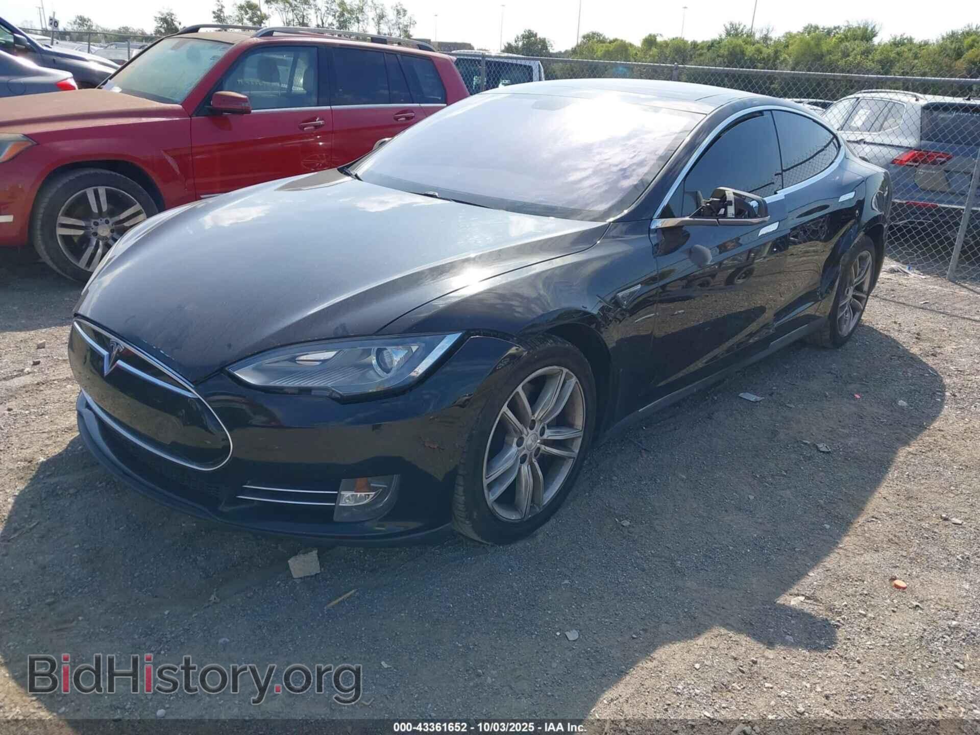 2014 TESLA MODEL S - VIN: 5YJSA1H11EFP42621 - Photo 2