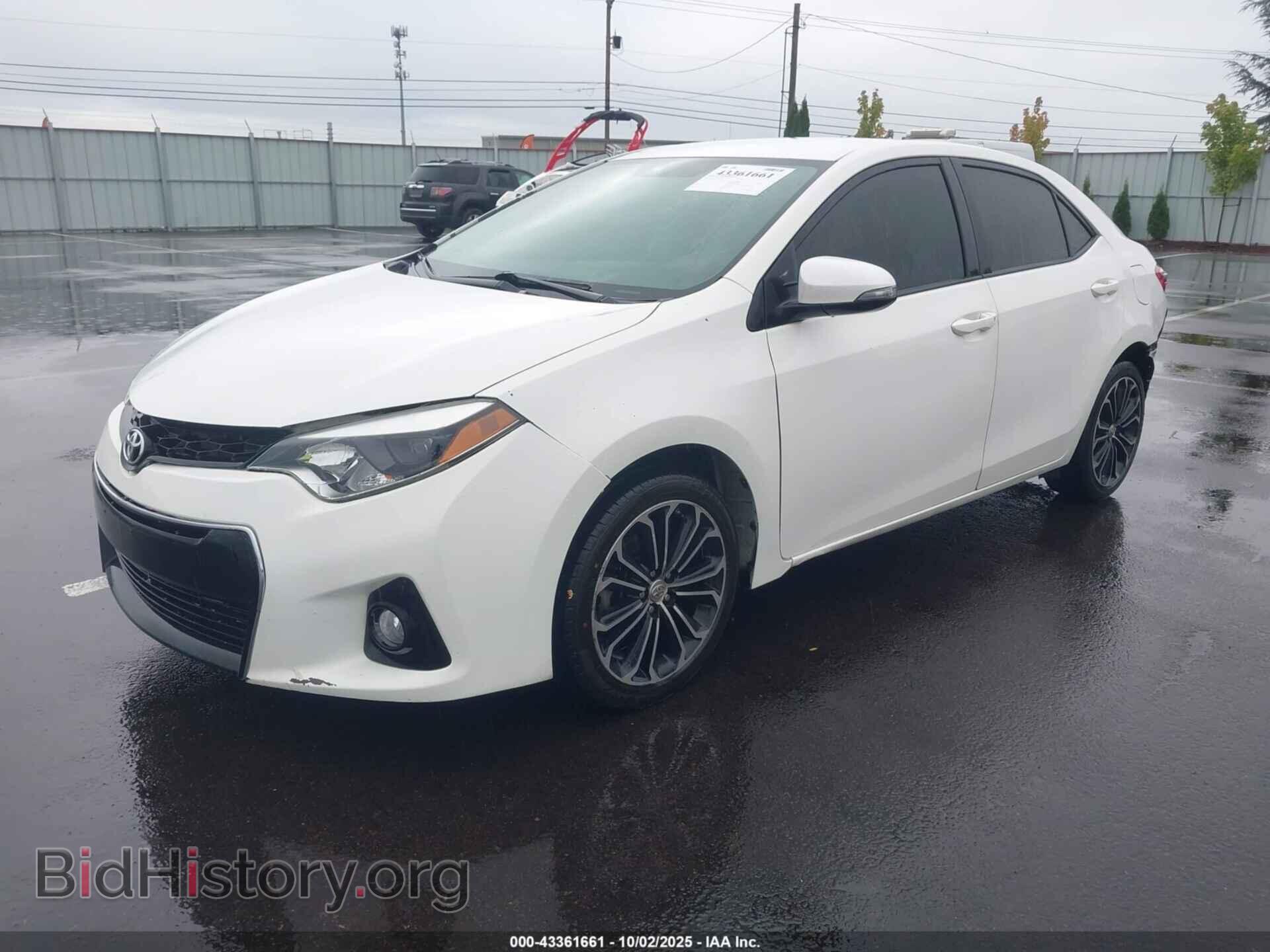 2014 TOYOTA COROLLA - VIN: 5YFBURHE1EP148804 - Фото 2
