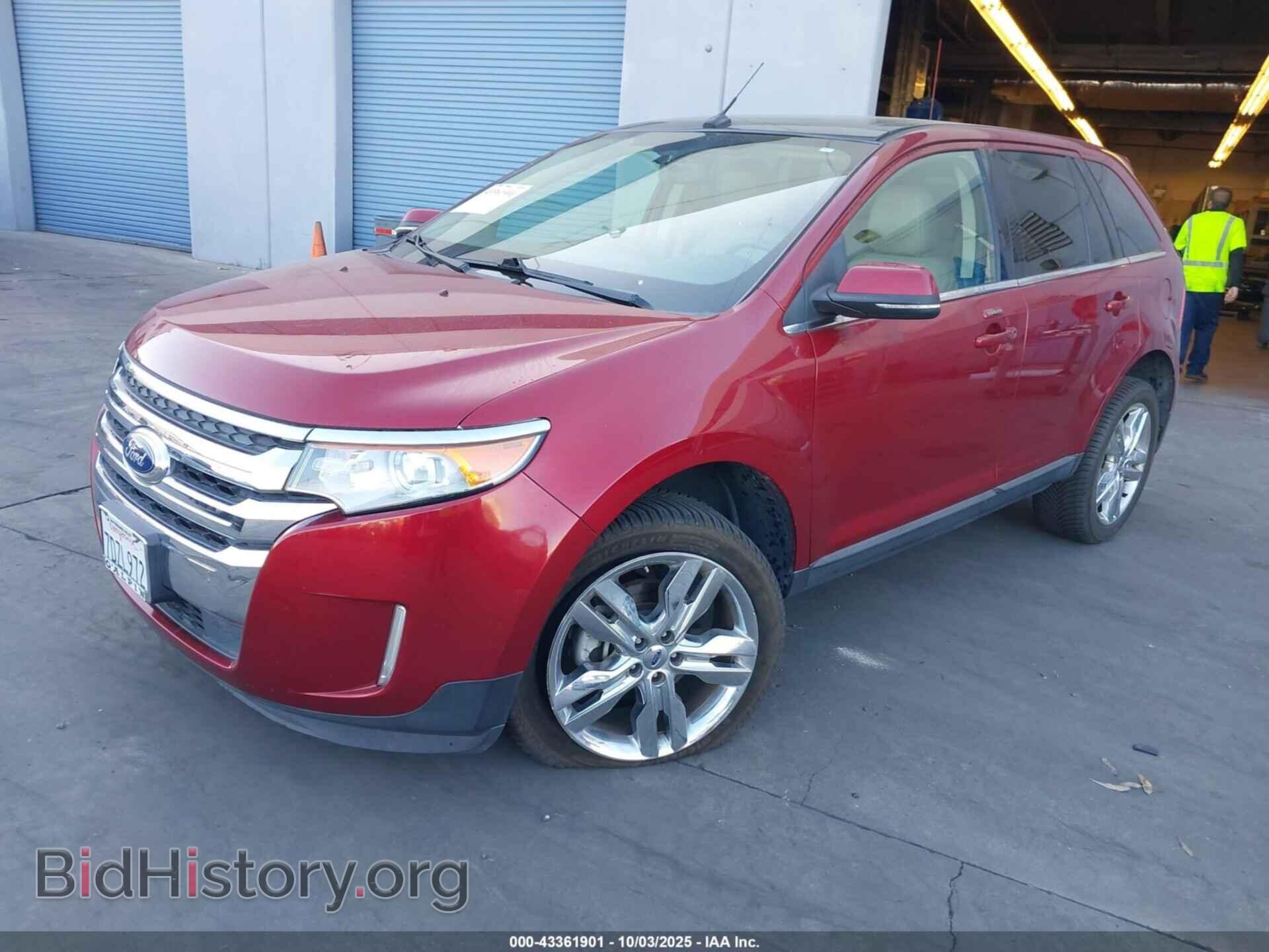 2014 FORD EDGE - VIN: 2FMDK4KC6EBA46508 - Фото 2
