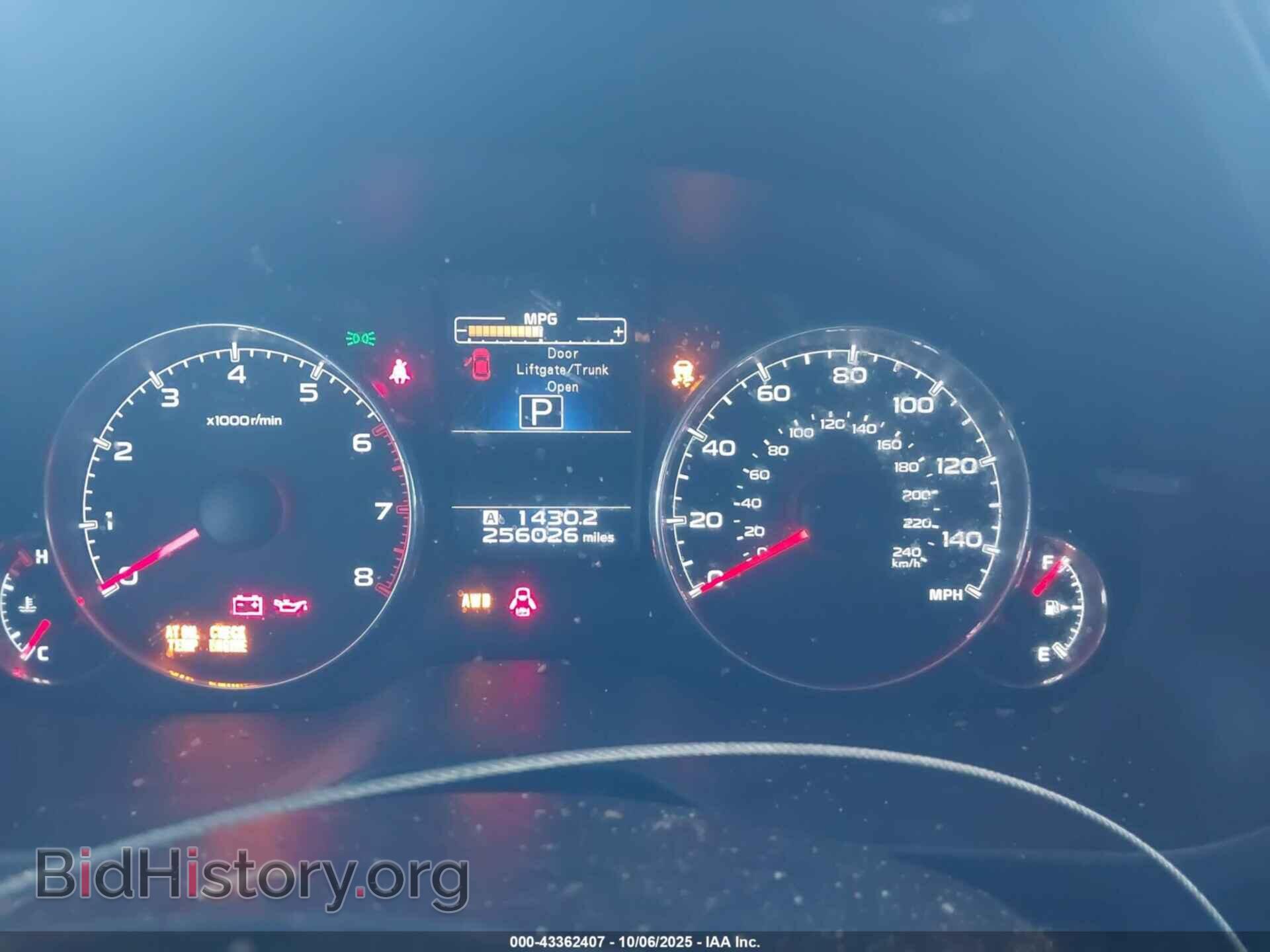 2014 SUBARU OUTBACK - VIN: 4S4BRBLC8E3262219 - Фото 7