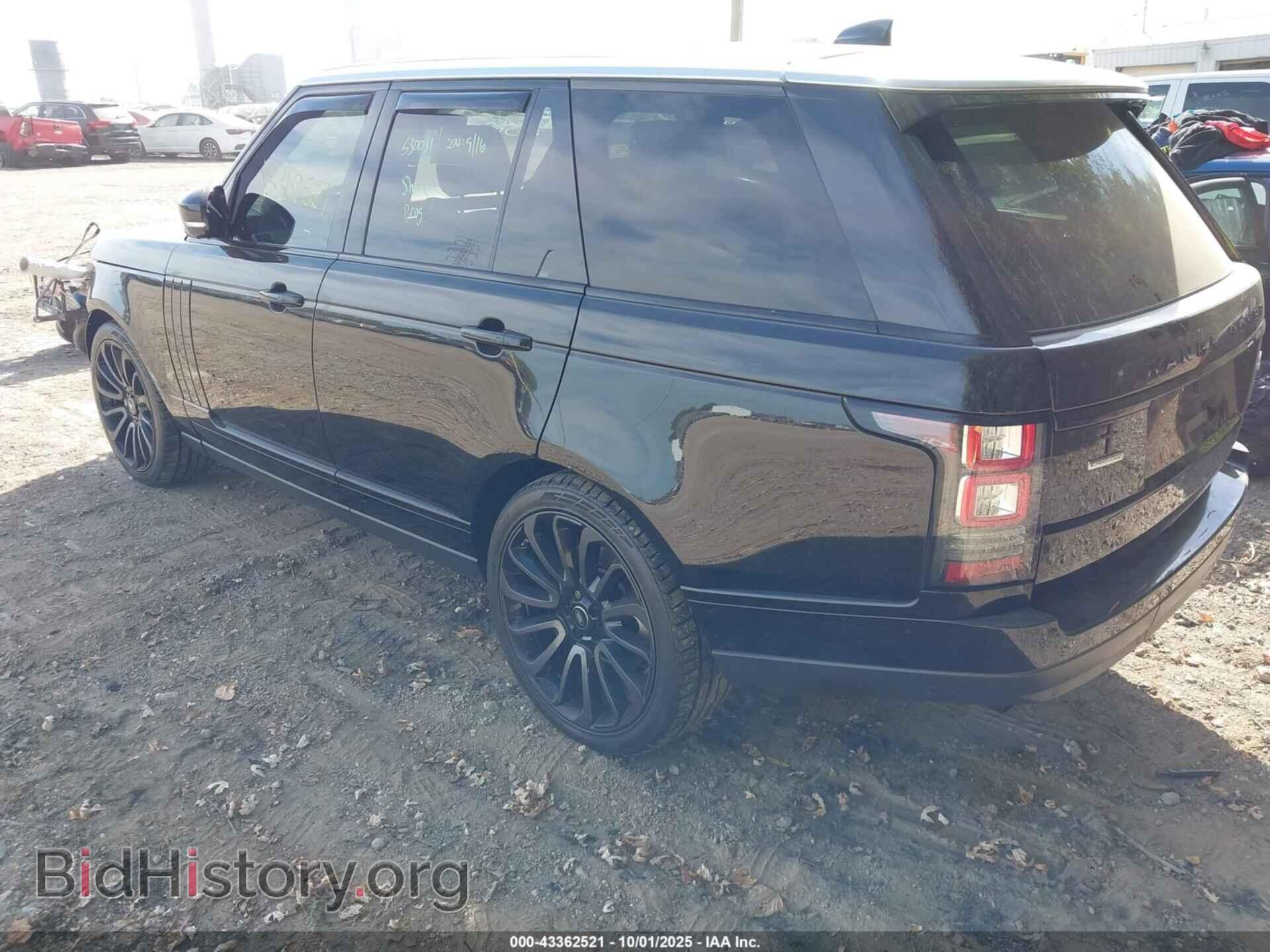 2017 LAND ROVER RANGE ROVER - VIN: SALGS2FE9HA350314 - Фото 3