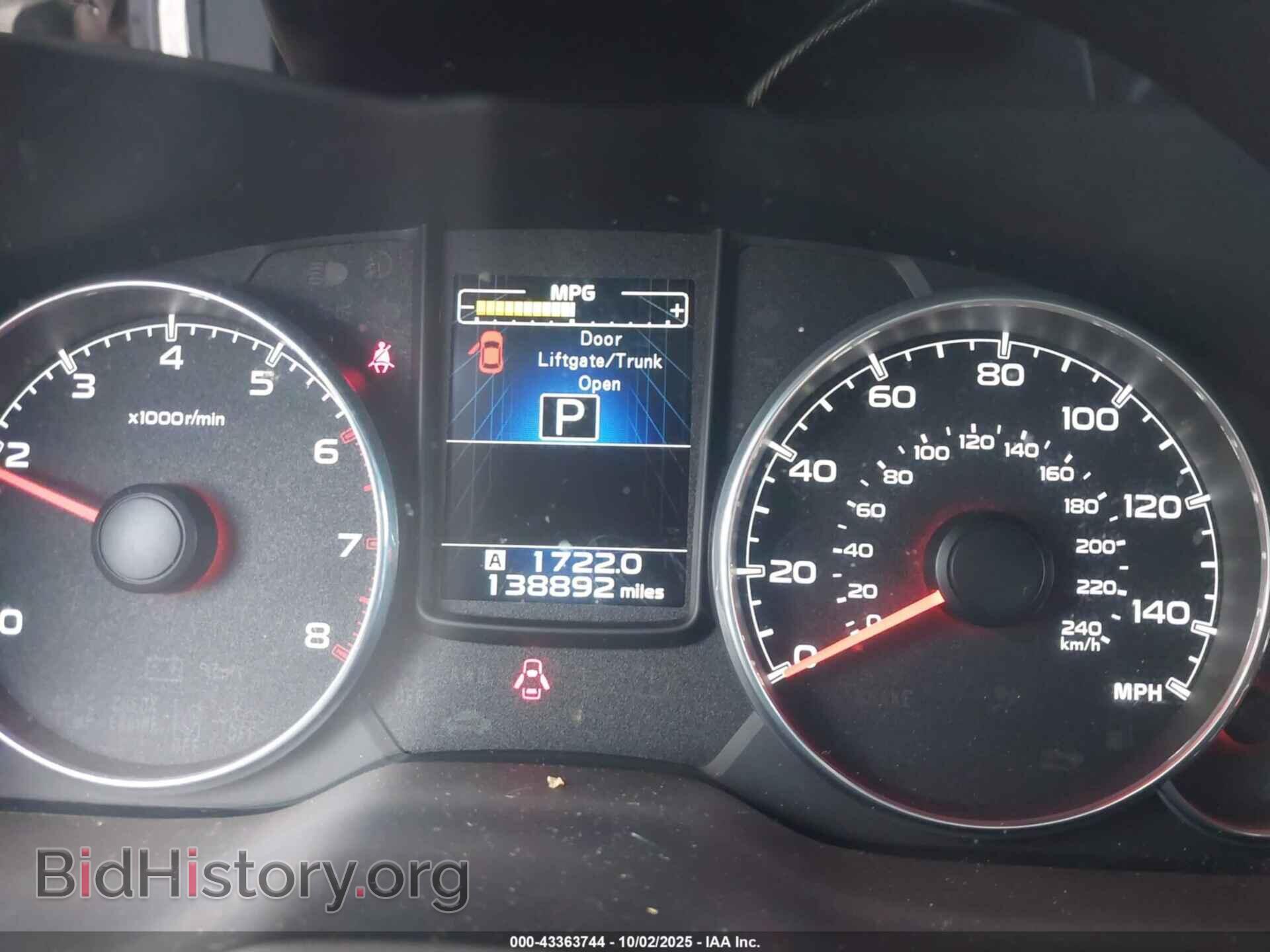 2014 SUBARU OUTBACK - VIN: 4S4BRBLC2E3251376 - Фото 7