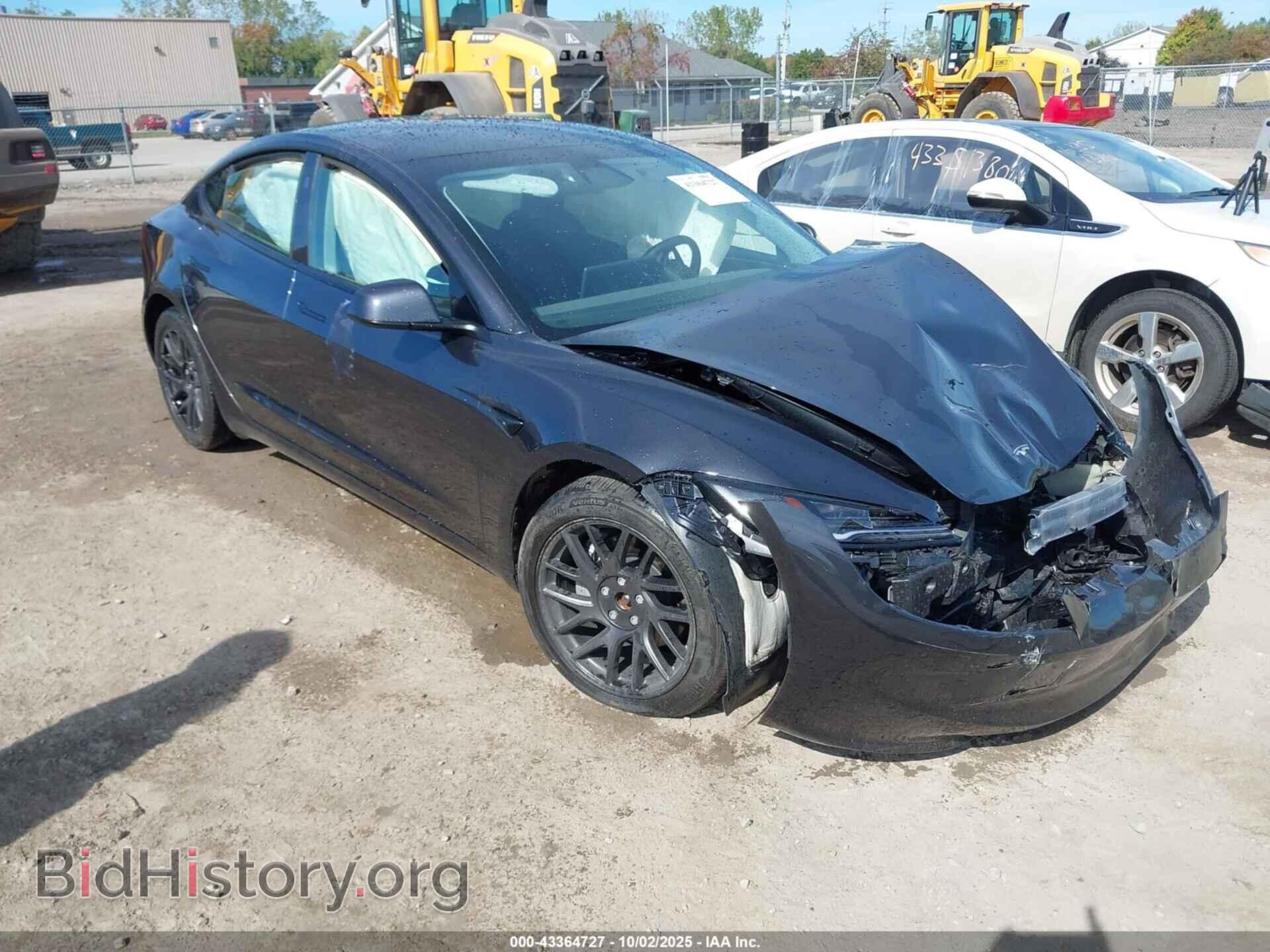 Photo 5YJ3E1EB3SF877455 - TESLA MODEL 3 2025