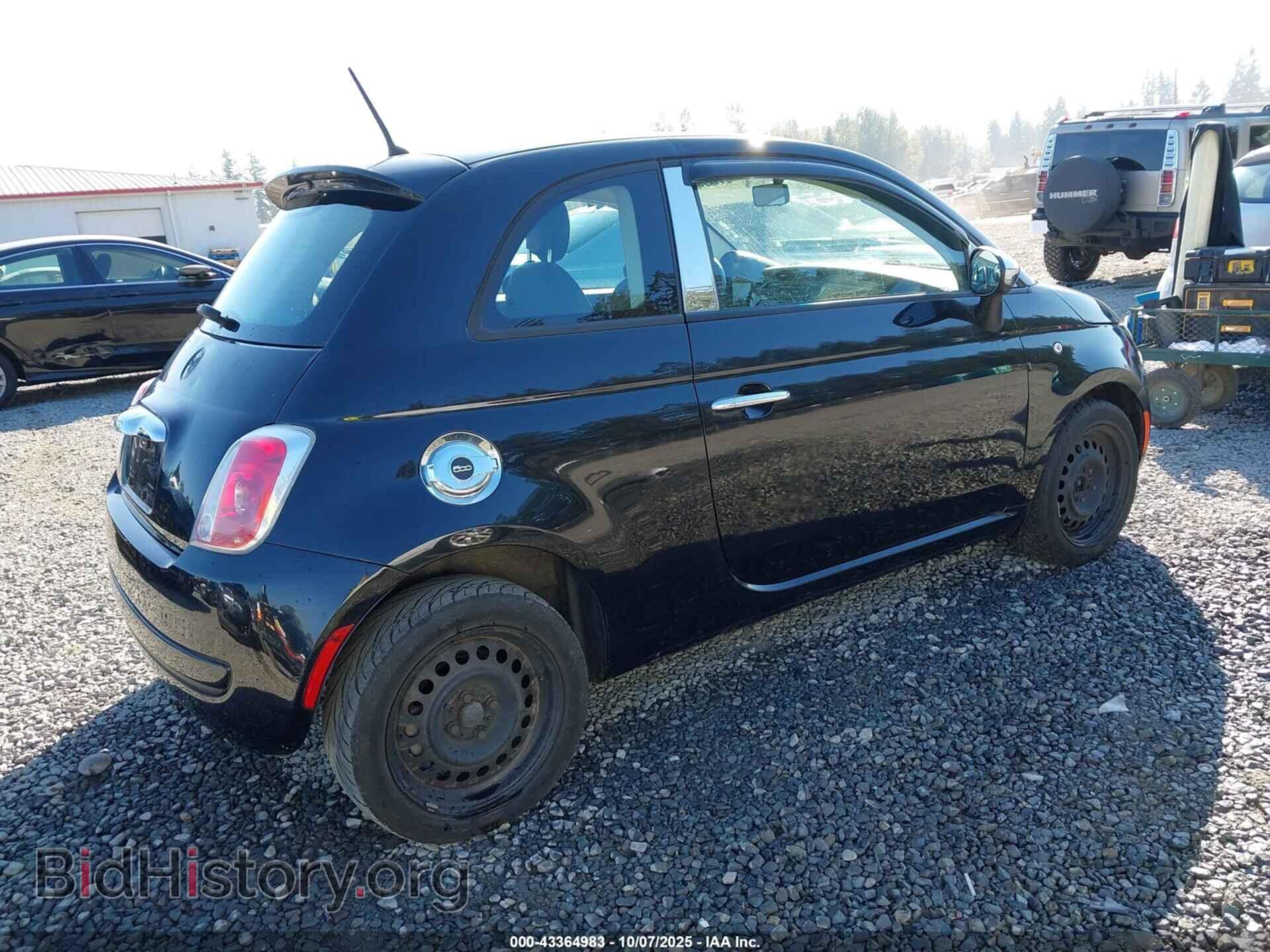 2013 FIAT 500 - VIN: 3C3CFFAR4DT608435 - Photo 4