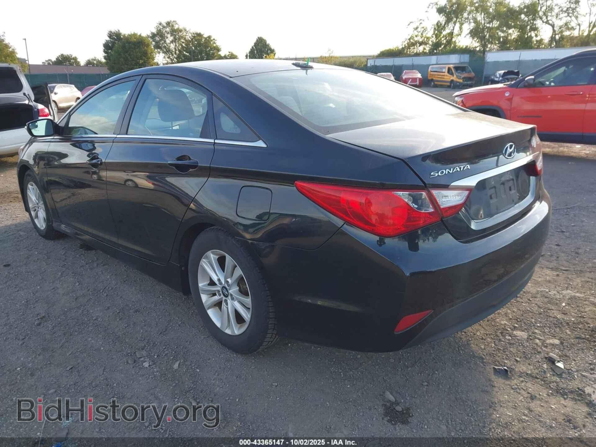 2014 HYUNDAI SONATA - VIN: 5NPEB4AC0EH943130 - Фото 3