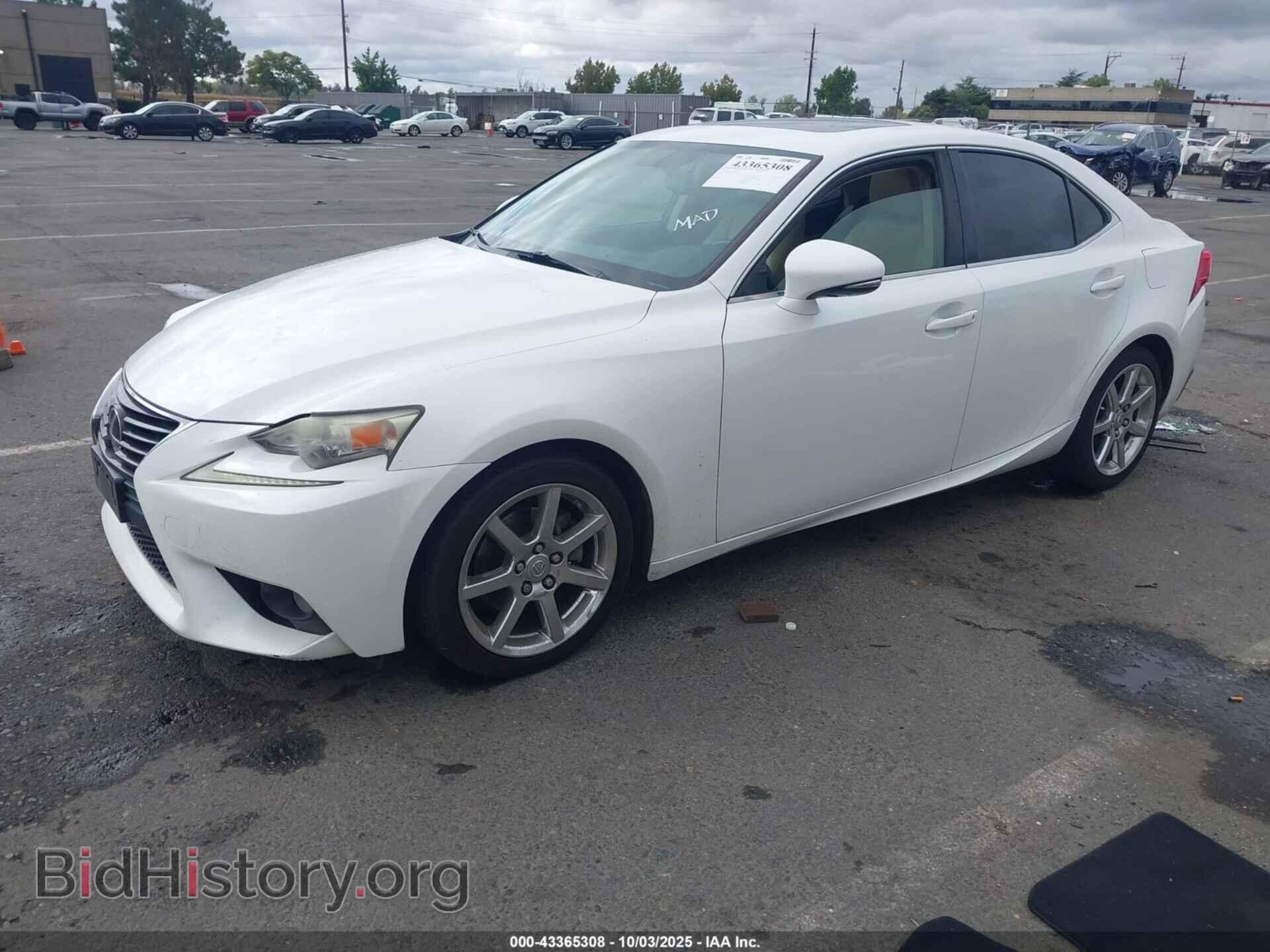 2014 LEXUS IS 250 - VIN: JTHBF1D22E5025080 - Фото 2