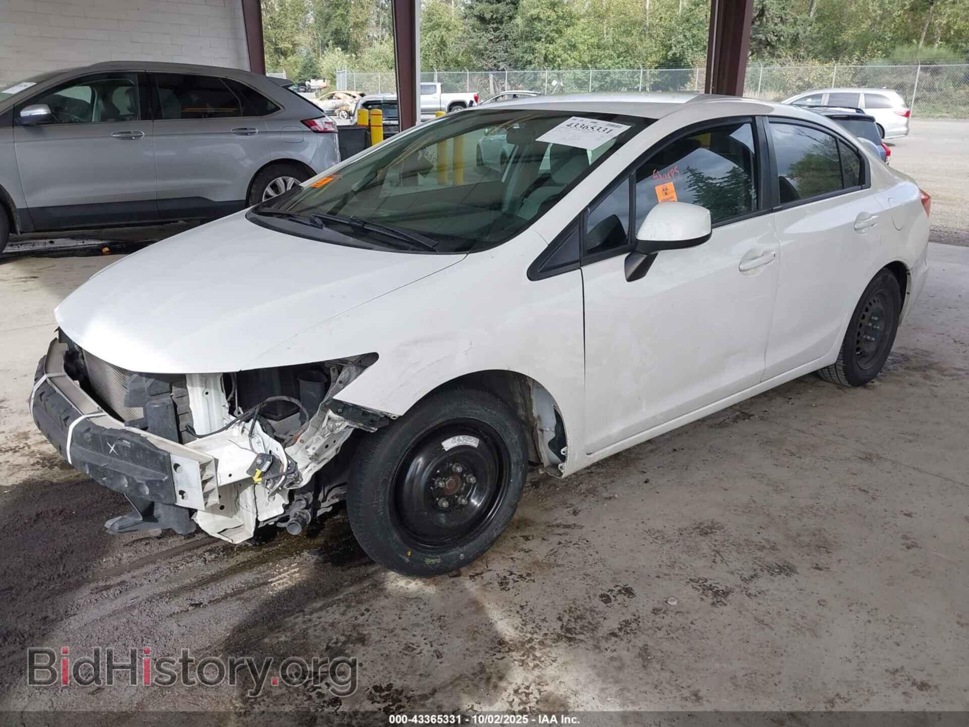 2012 HONDA CIVIC - VIN: 2HGFB2F56CH325711 - Фото 2