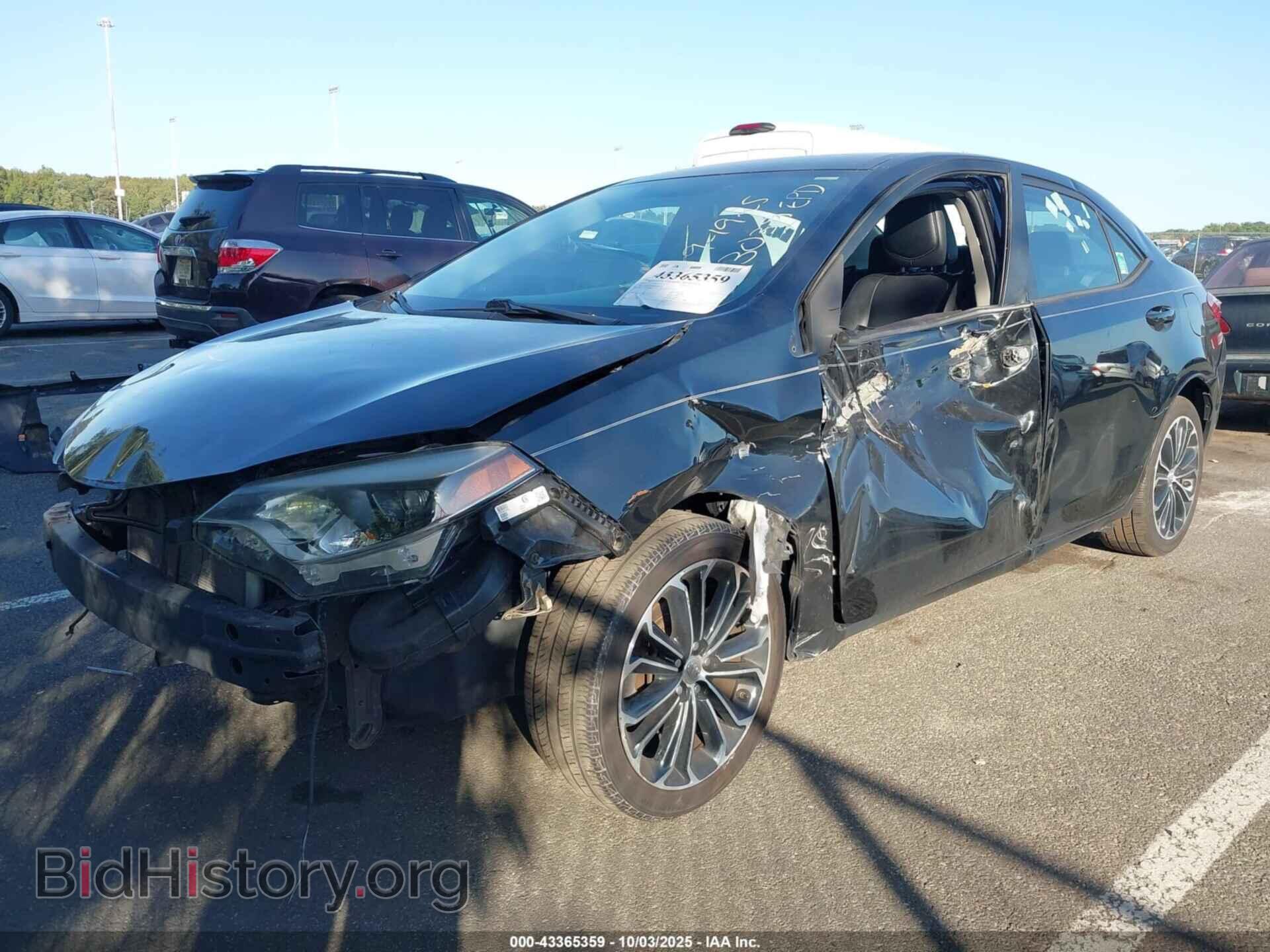2014 TOYOTA COROLLA - VIN: 2T1BURHE8EC093039 - Фото 2