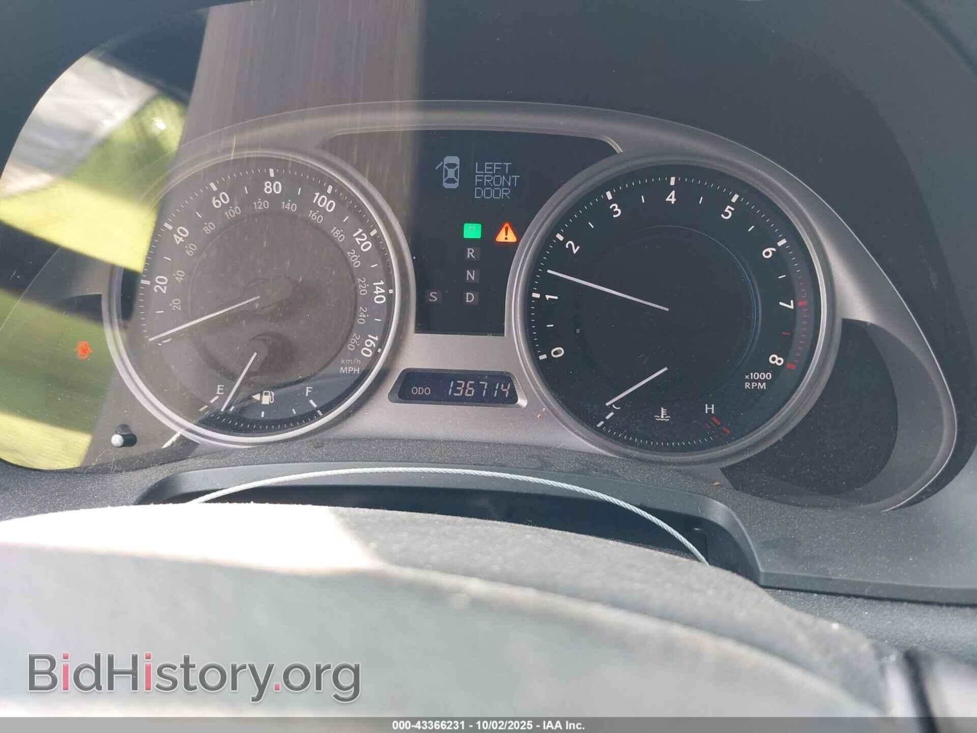 2010 LEXUS IS 250 - VIN: JTHCF5C23A5039335 - Фото 7