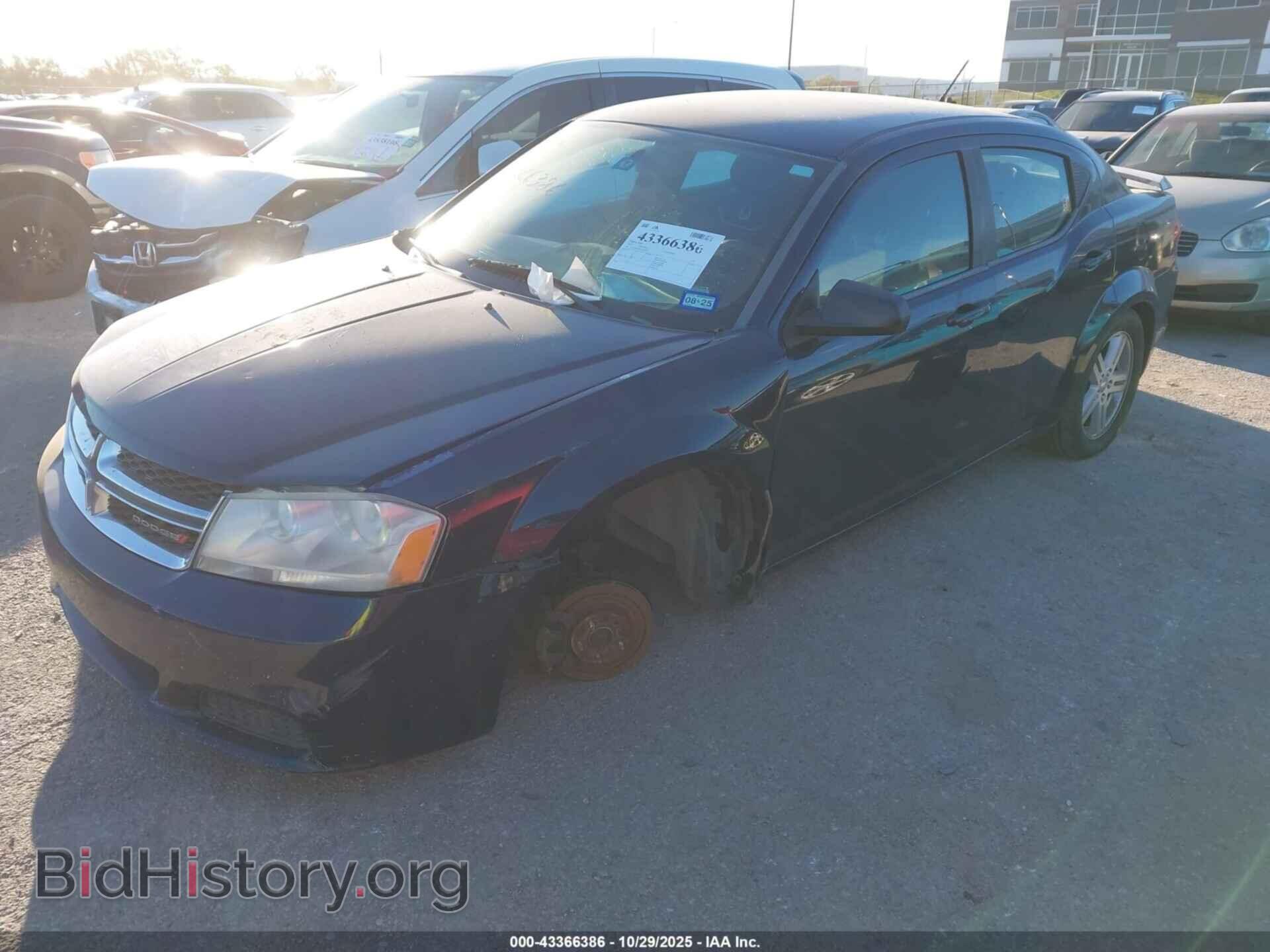 2013 DODGE AVENGER - VIN: 1C3CDZAG8DN582475 - Фото 2