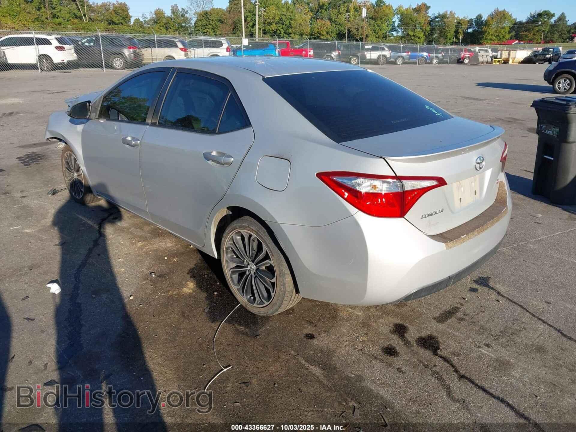2014 TOYOTA COROLLA - VIN: 2T1BURHE4EC030150 - Фото 3