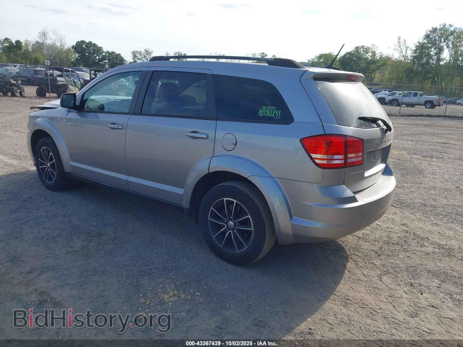 2017 DODGE JOURNEY - VIN: 3C4PDCAB9HT609445 - Фото 3